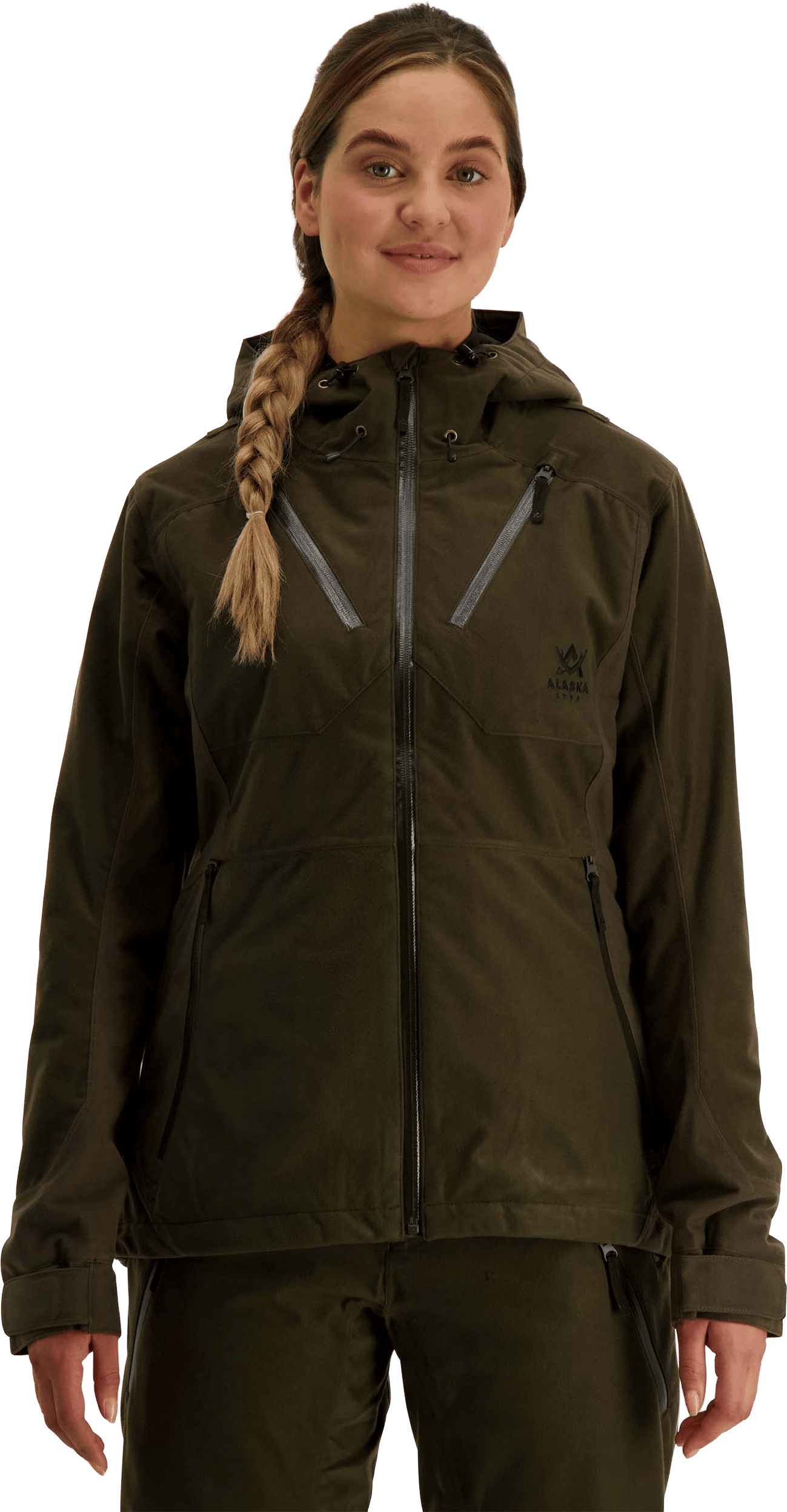 Alaska 1795 Superior 2 Jacke Damen Moss Brown