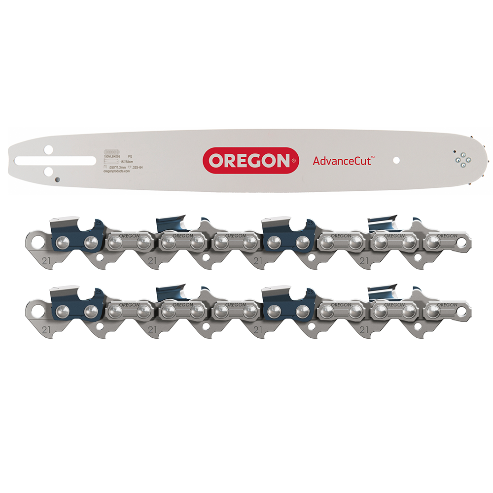 REA/Black Friday Oregon Kombi Svärd 15 tum 1,5 158PXBK095+ 2 st Sågkedjor 21BPX064E