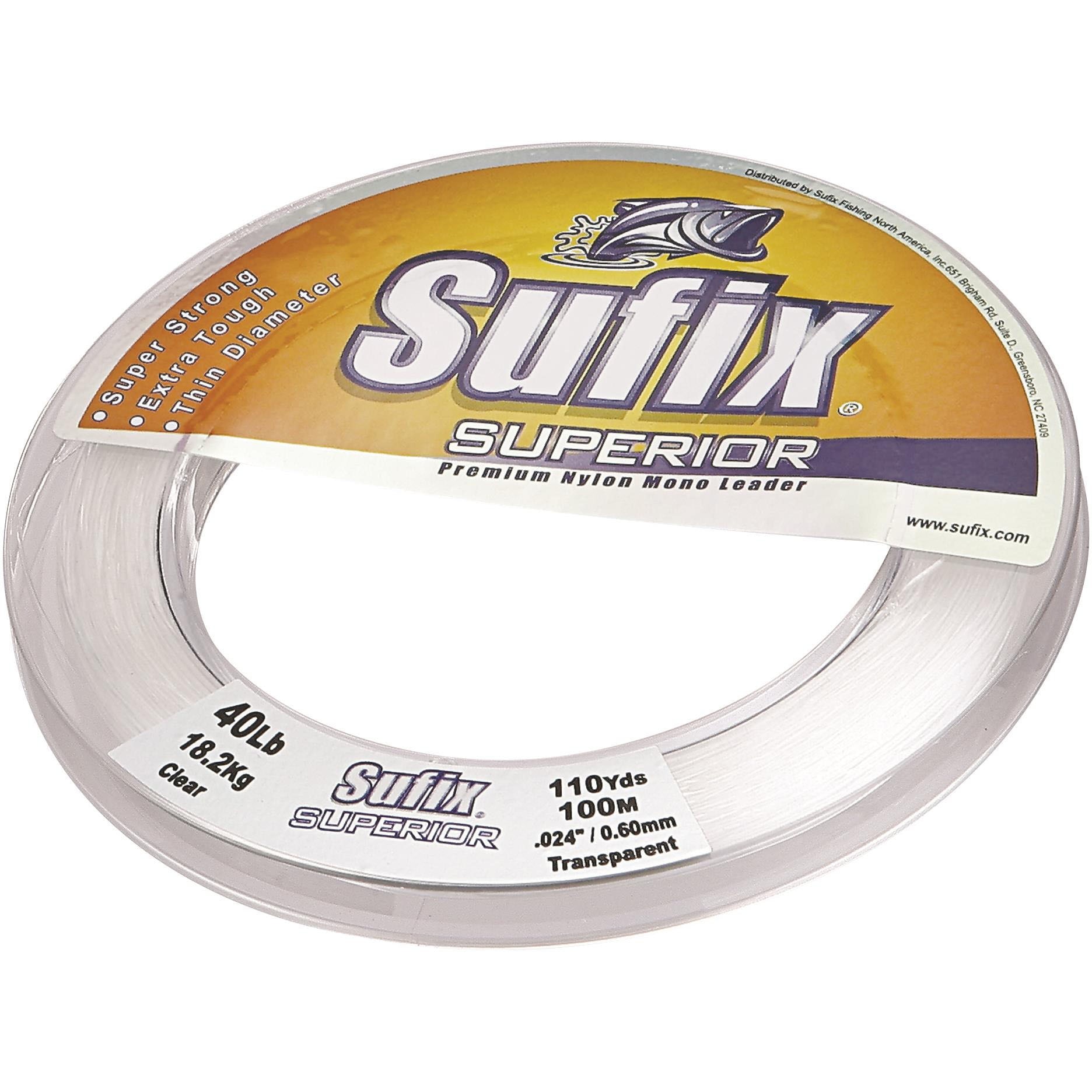 REA/Black Friday Sufix Superior Mono 0,60 mm 100 m Clear