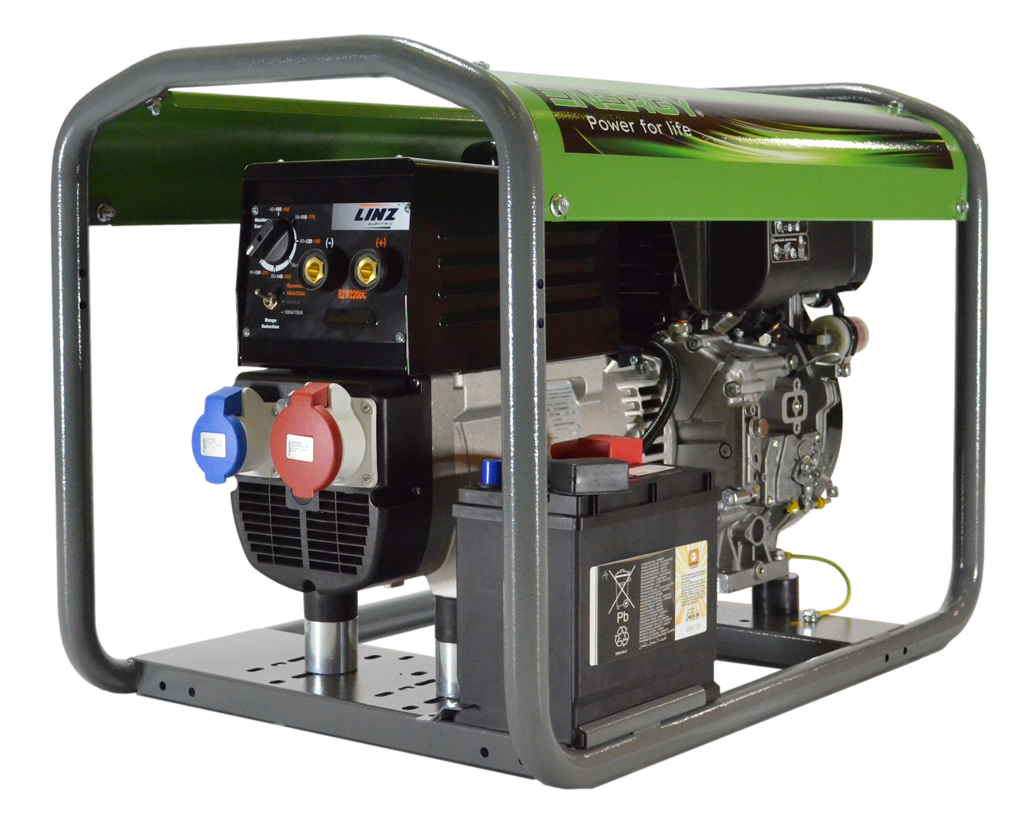 Energy Hitsausgeneraattori EY-S200DET Kohler diesel