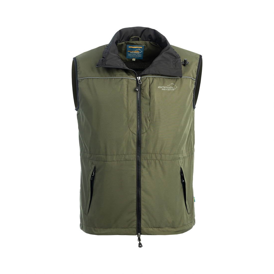 REA/Black Friday Arrak Outdoor Jumper Vest Olive 2XS