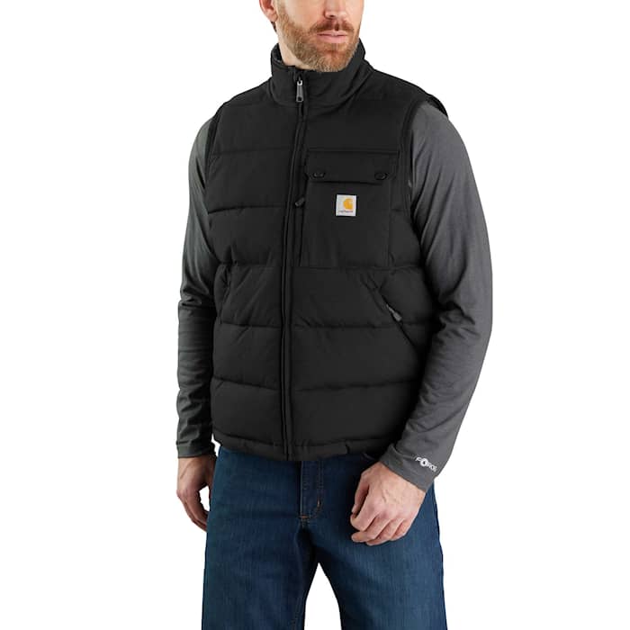 Carhartt Midweight Fodrad Väst Herr Black