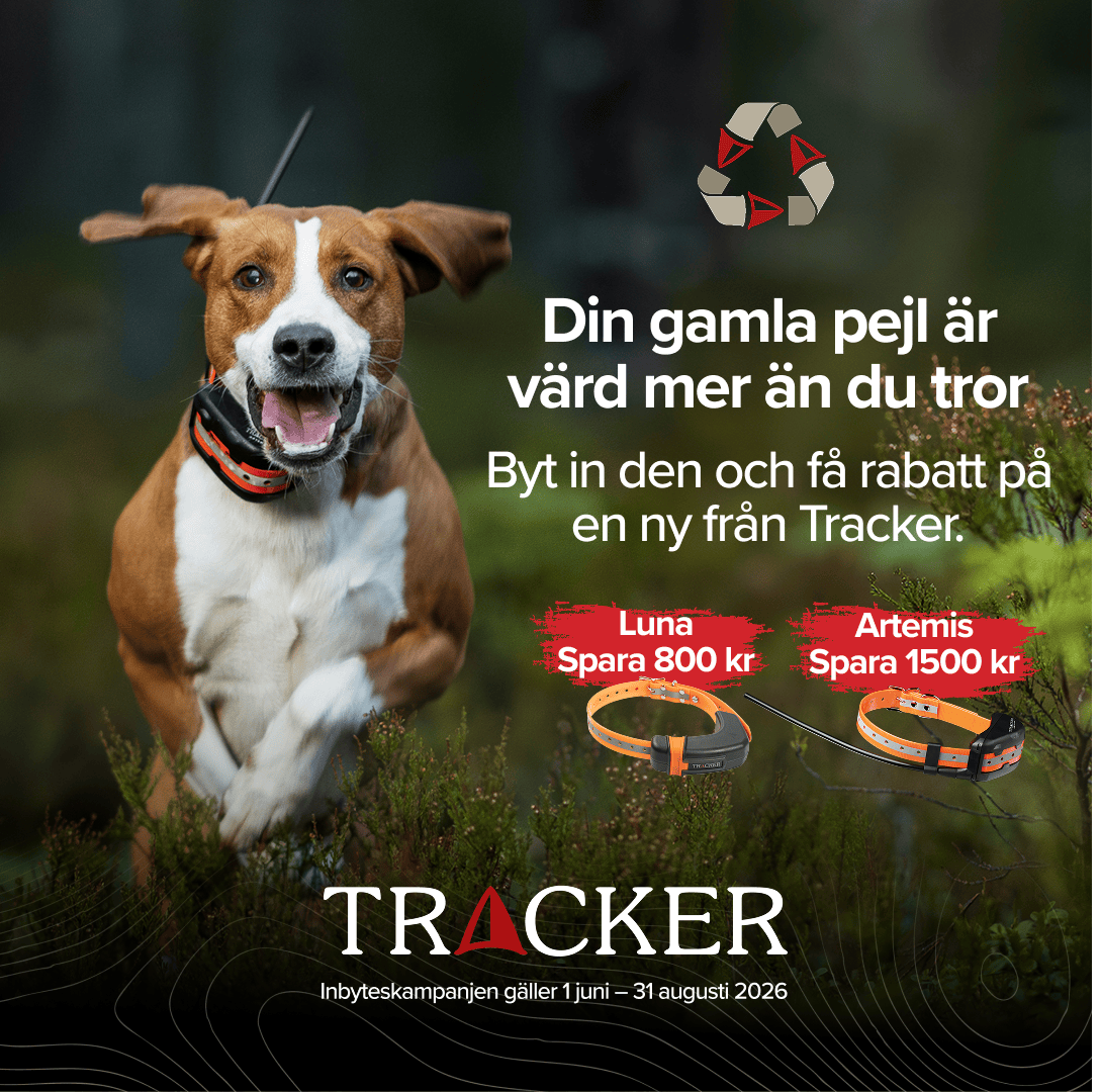 Kreditering Tracker Luna (800 SEK vid inbyte)