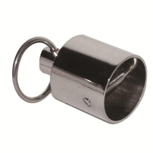 Ändbeslag 38mm Krom F 6363