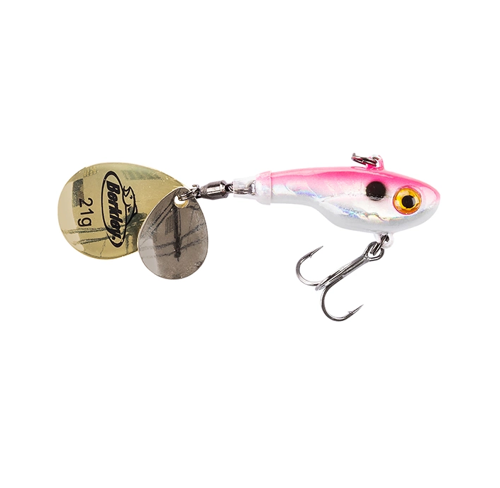 Berkley Pulse Spintail 9 g Pearl Pink -
