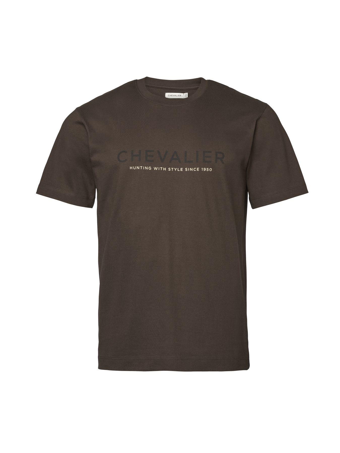 Chevalier Chevalier Logo T-shirt Men Leather Brown XS -