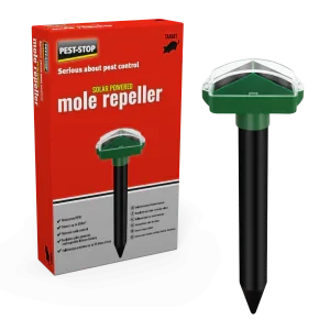 Pest-Stop muldvarpestav, solcelledrevet
