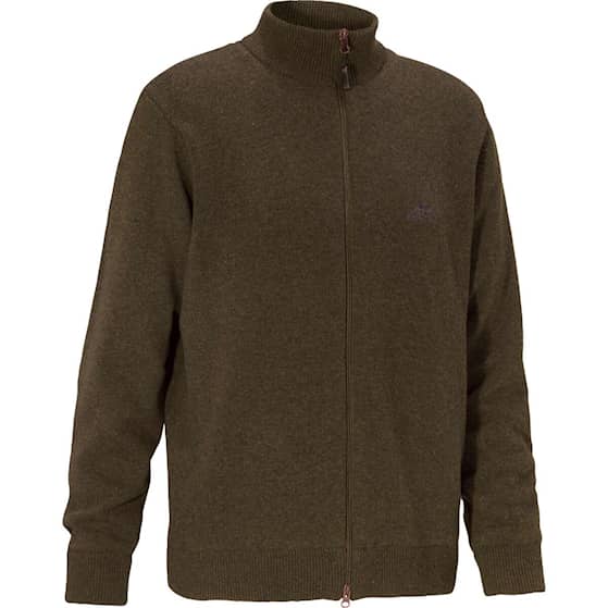Swedteam Brad Classic Sweater Full-zip Brown