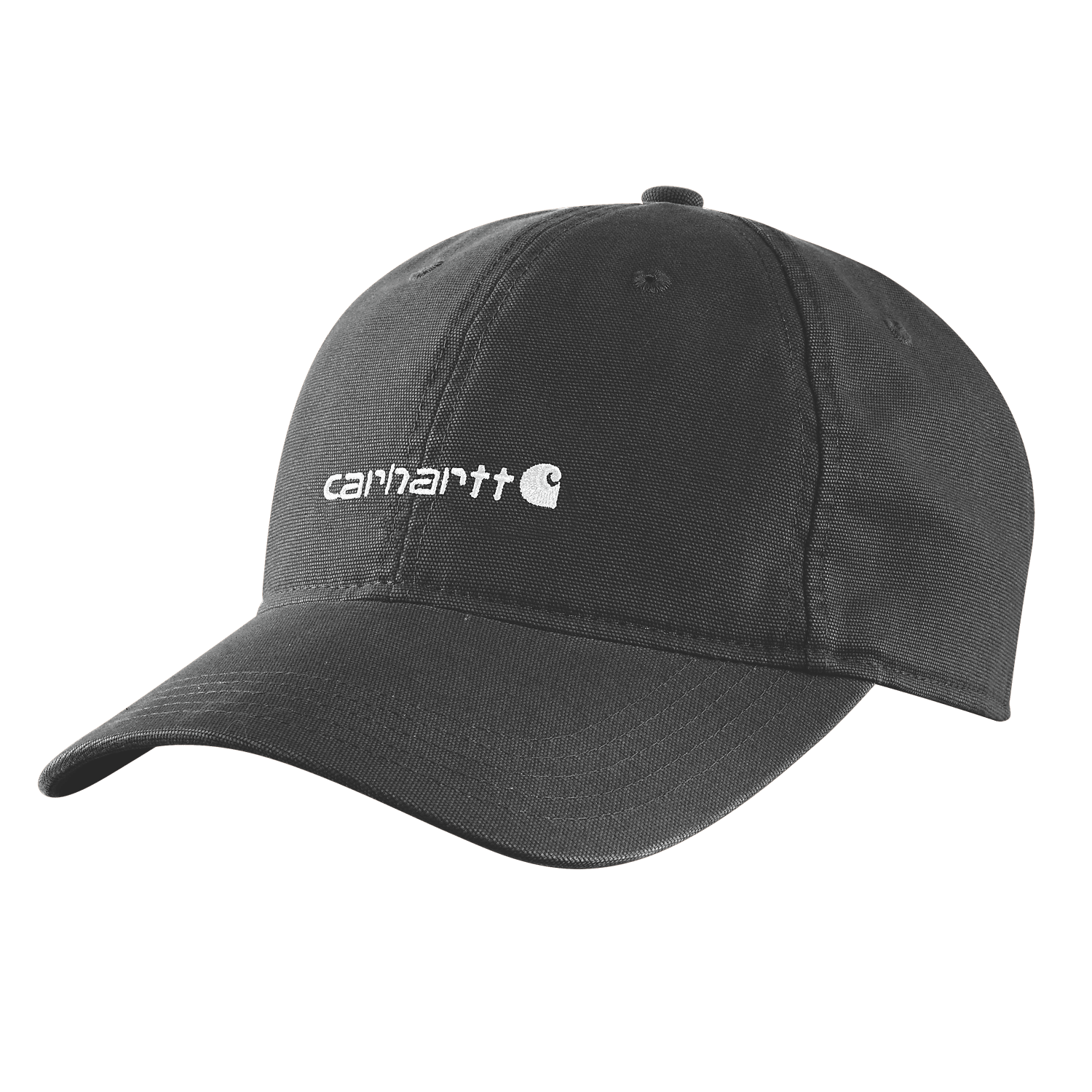 Carhartt Canvas Embroidered Graphic Cap Women Black