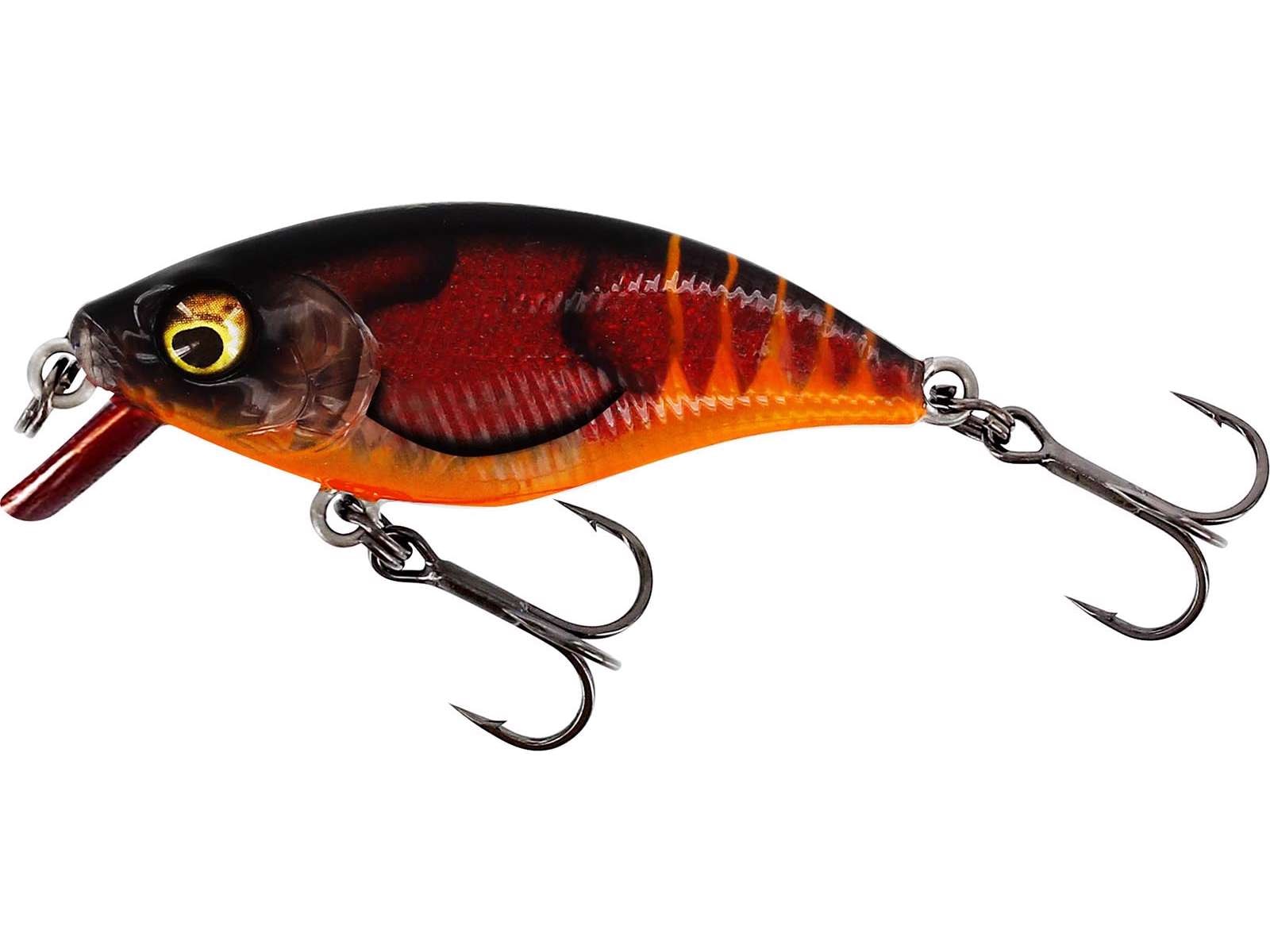 Westin BuzzBite SR Crankbait 4 cm 4 g Low Floating 3D Fire Craw