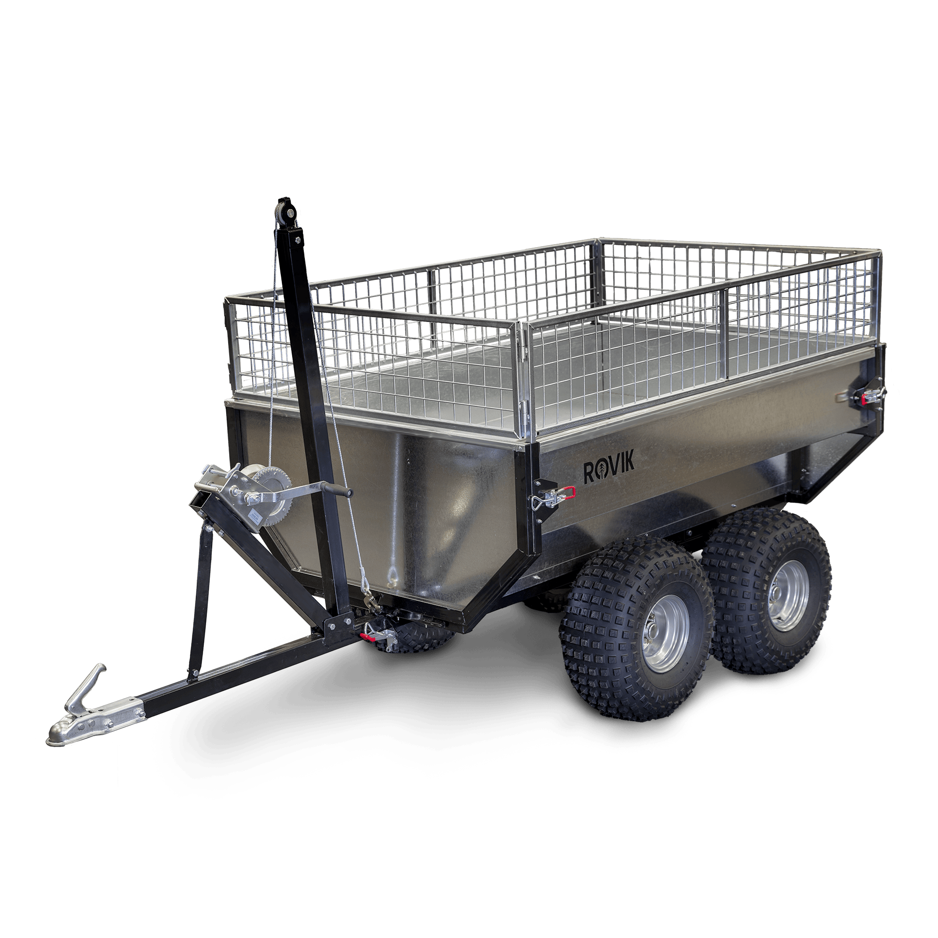 Rovik 800 ATV-Vagn med Vinsch