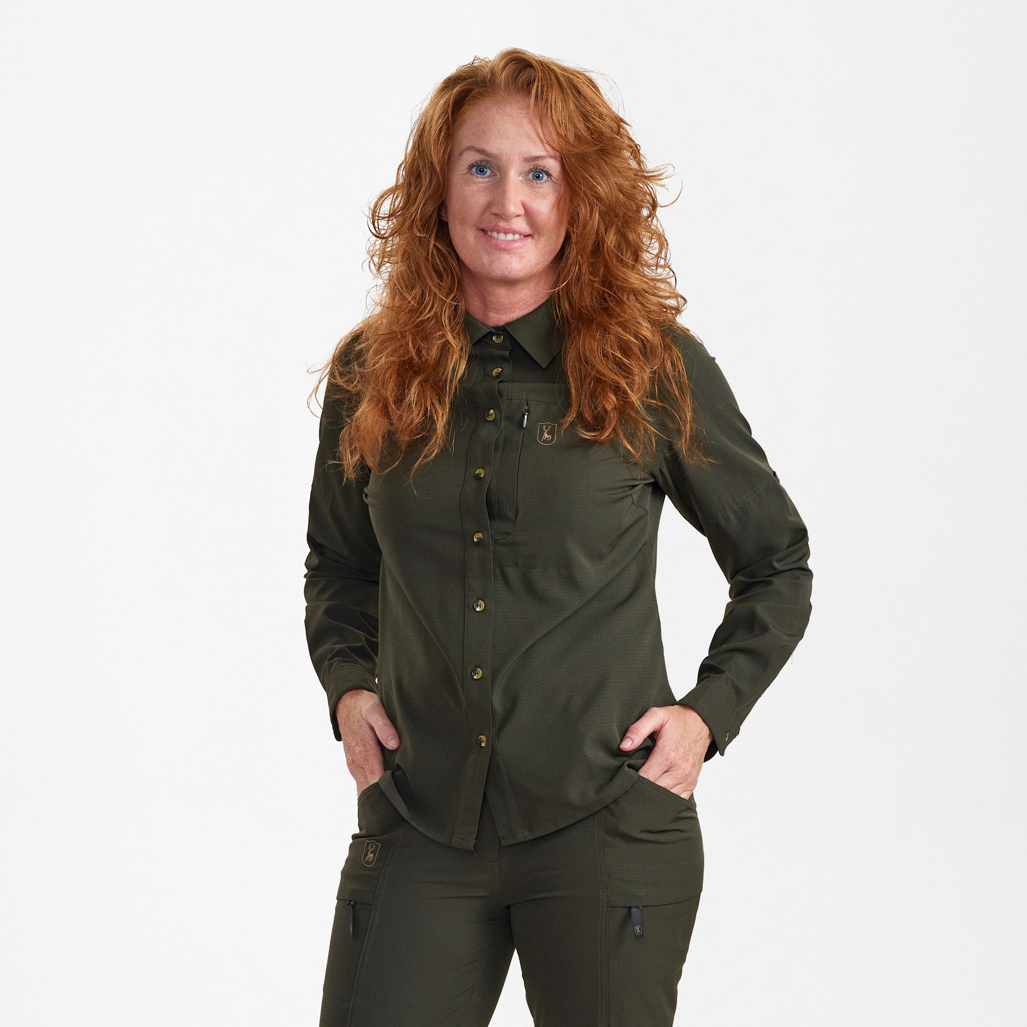 Deerhunter Lady Canopy Shirt Forest Green 40