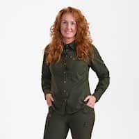 Deerhunter Lady Canopy Bluse Dame Forest Green