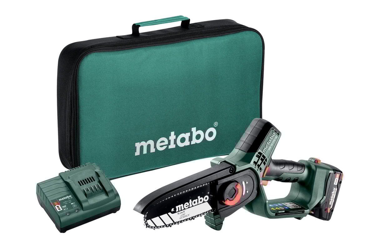 Metabo Grensåg MS 18 LTX 15 med 1x2Ah batteri & laddare