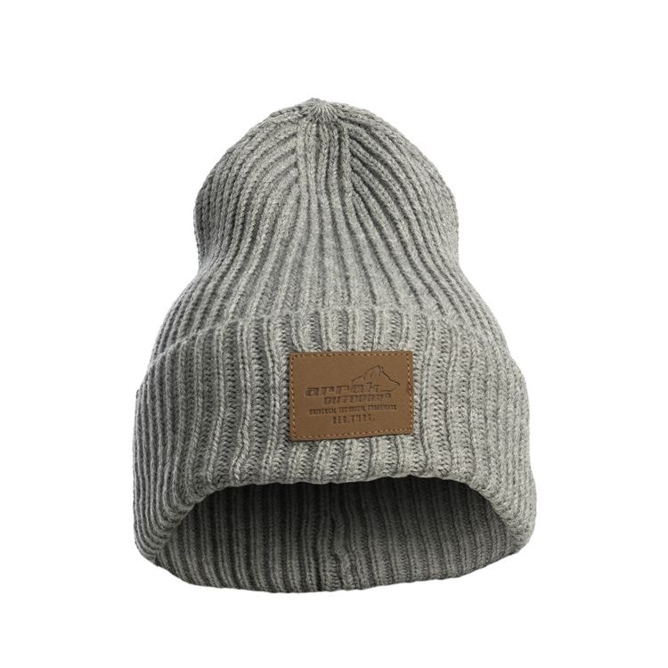 Arrak Beanie Coarse Knit Beanie, Grå