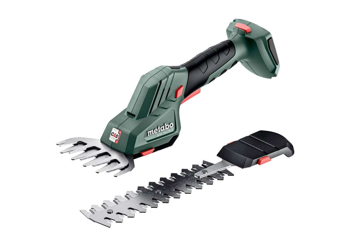 Metabo Busk- & grässax 18V SGS 18 LTX Q i metaBOX 145 utan batteri & laddare