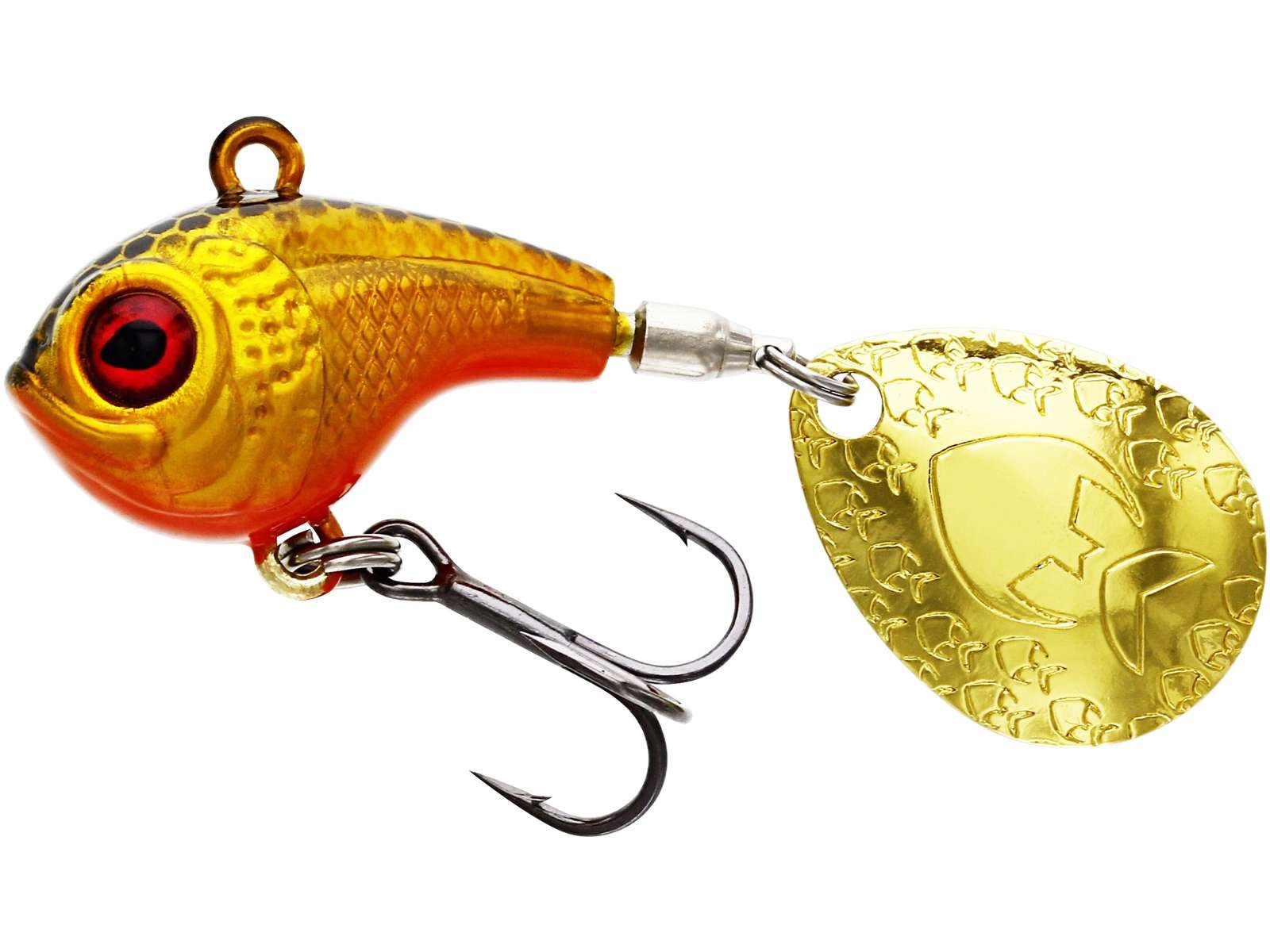 Westin DropBite Spin Tail Jig 3,4cm 17g Gold Rush -