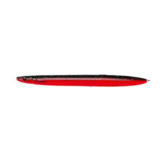 Savage Gear 3D Soft Line Thru Sandeel 12.5cm 20g Sinking Red N Black