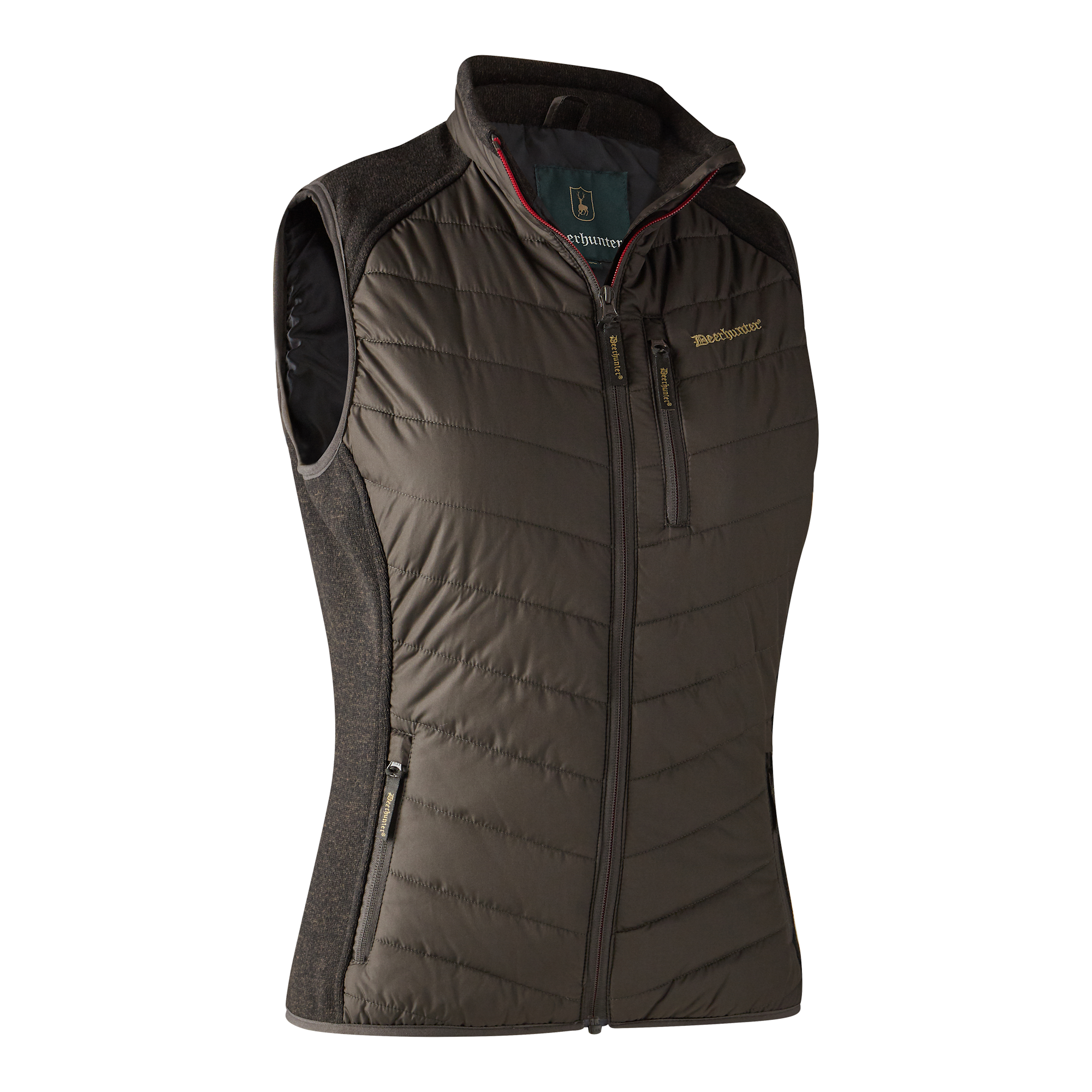 Deerhunter Lady Caroline Vadderad Väst Dam Brown Leaf 42