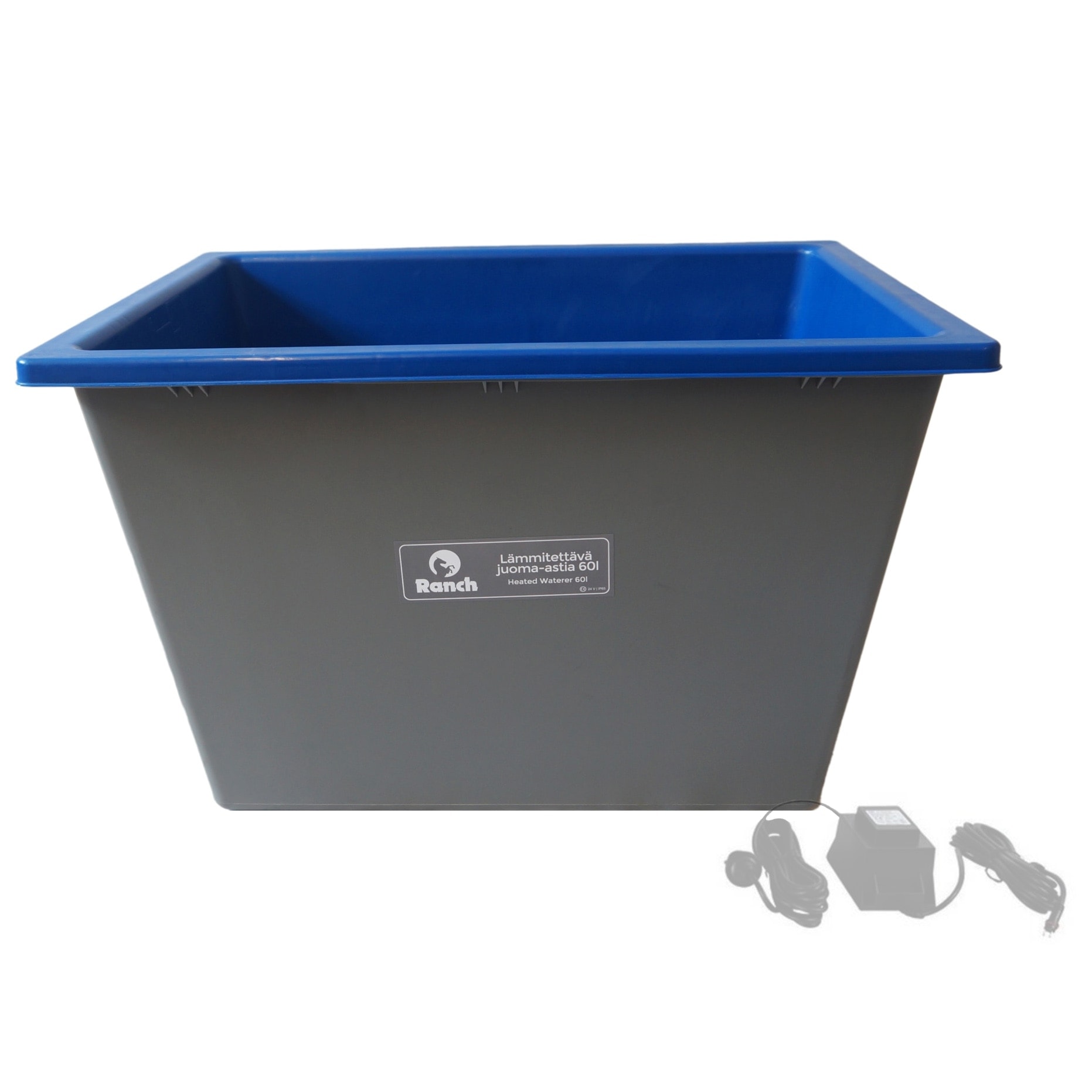Ranch Uppvärmd vattenbehållare med transformator 60L