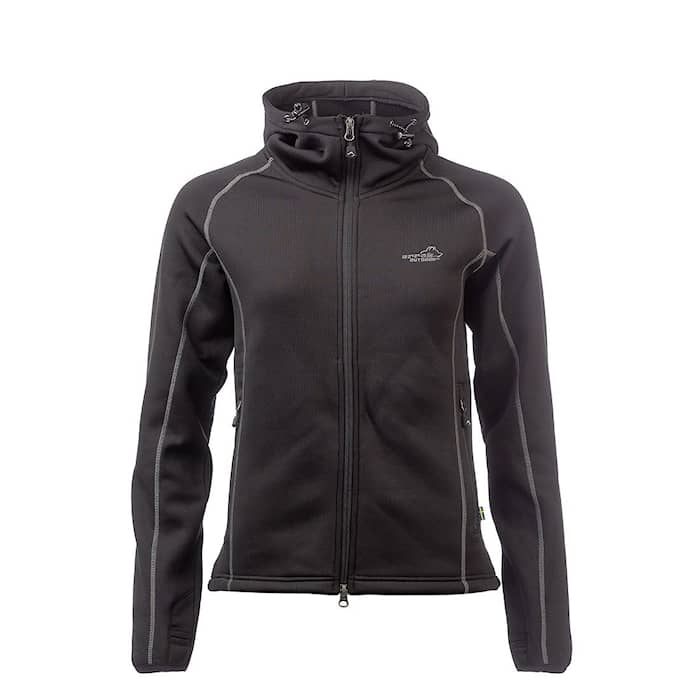 Arrak Powerfleece Damen Fleecepullover Schwarz