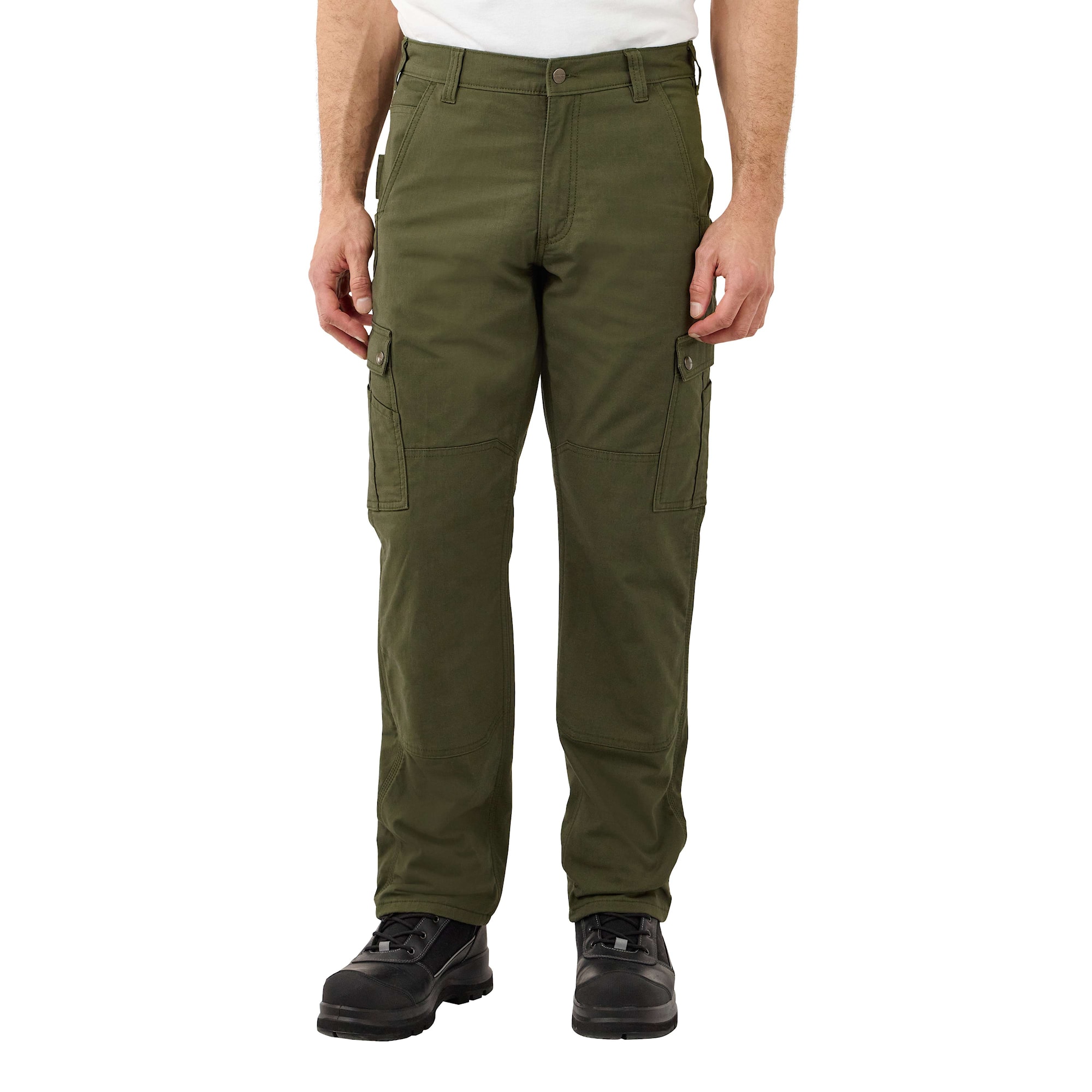 Carhartt Ripstop Lined Cargo Pants with lining Men's Basil W33/L32