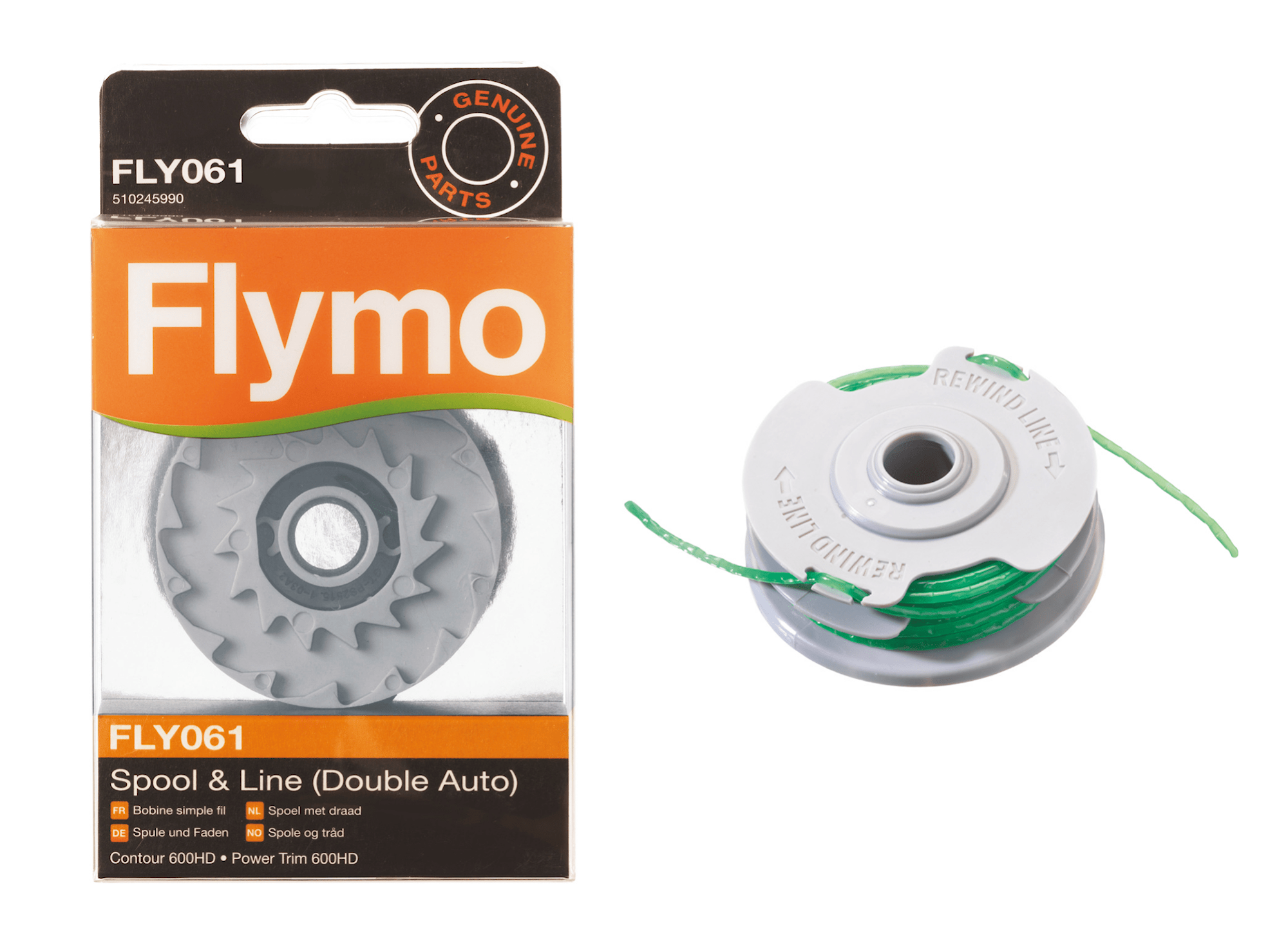 Flymo Trådespole med Lina -