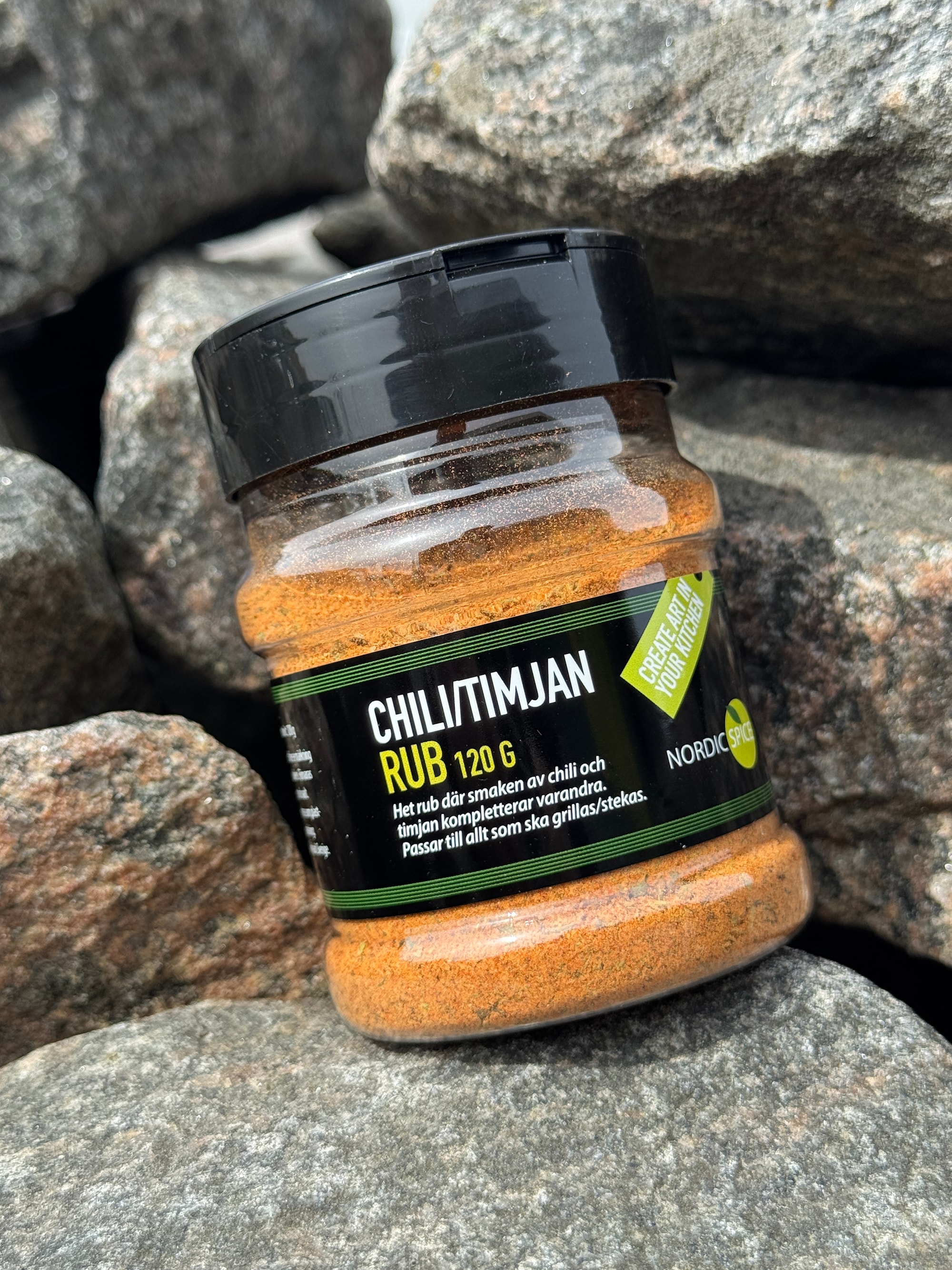 Chili/Timjan Rub Grillkrydda 120 g