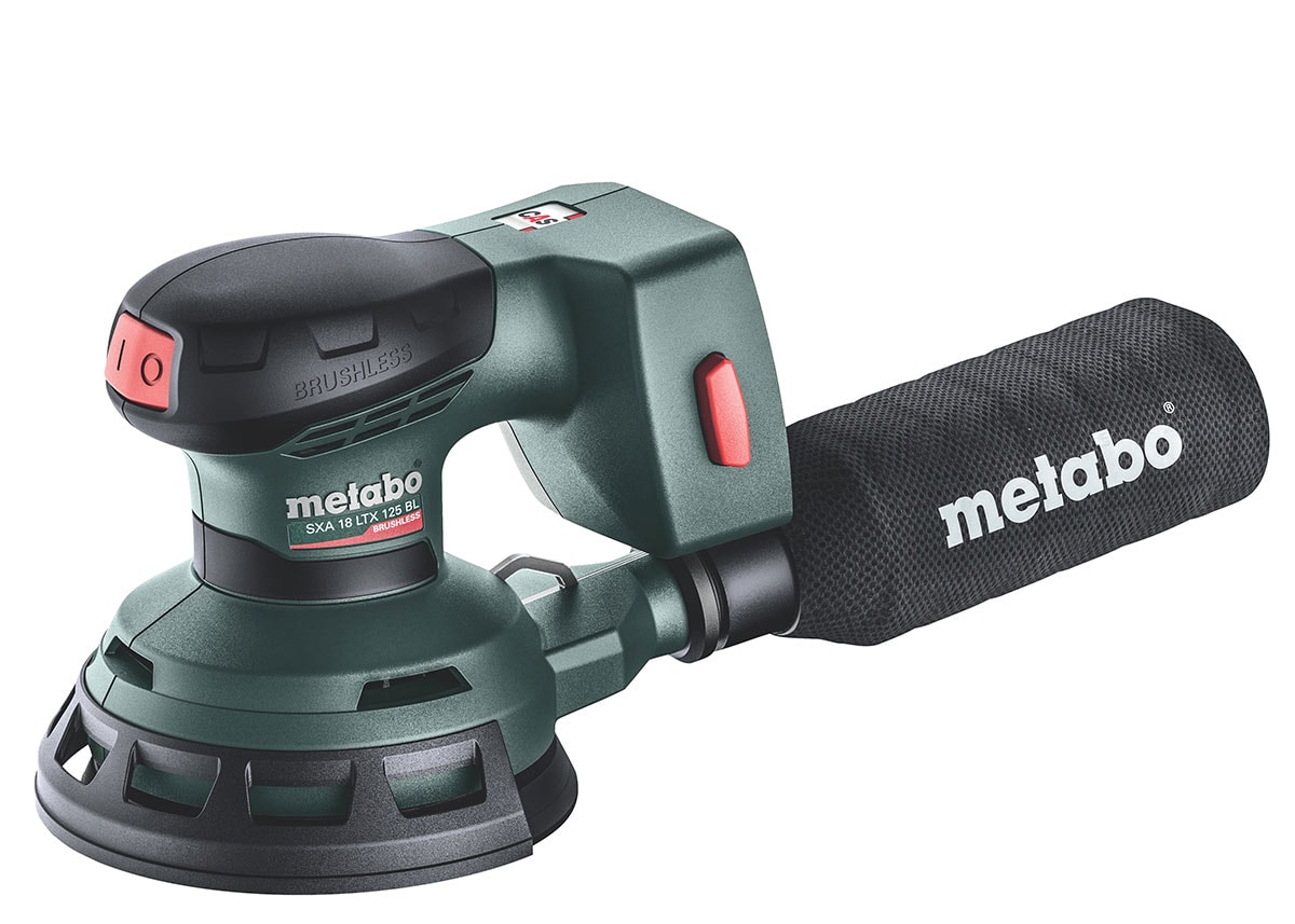 Metabo Epäkeskohiomakone SXA 18 LTX 125 BL 18 V, tukilaikka 125 mm, ilman akkua & laturia