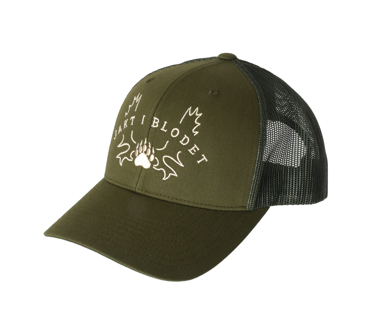 Keps "Jakt i blodet" Grön
