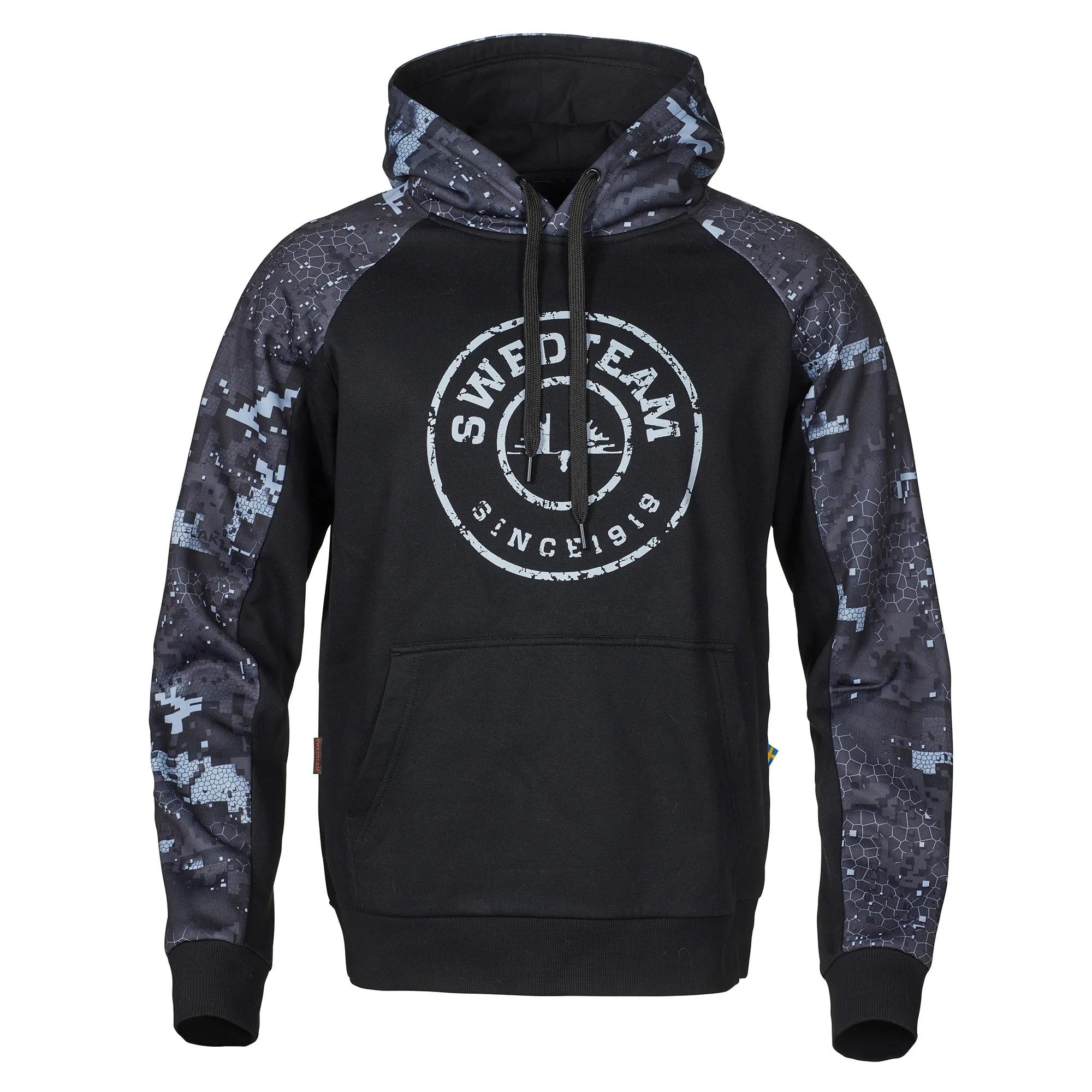 Swedteam Ridge Hoodie Sweater Men Desolve Blak