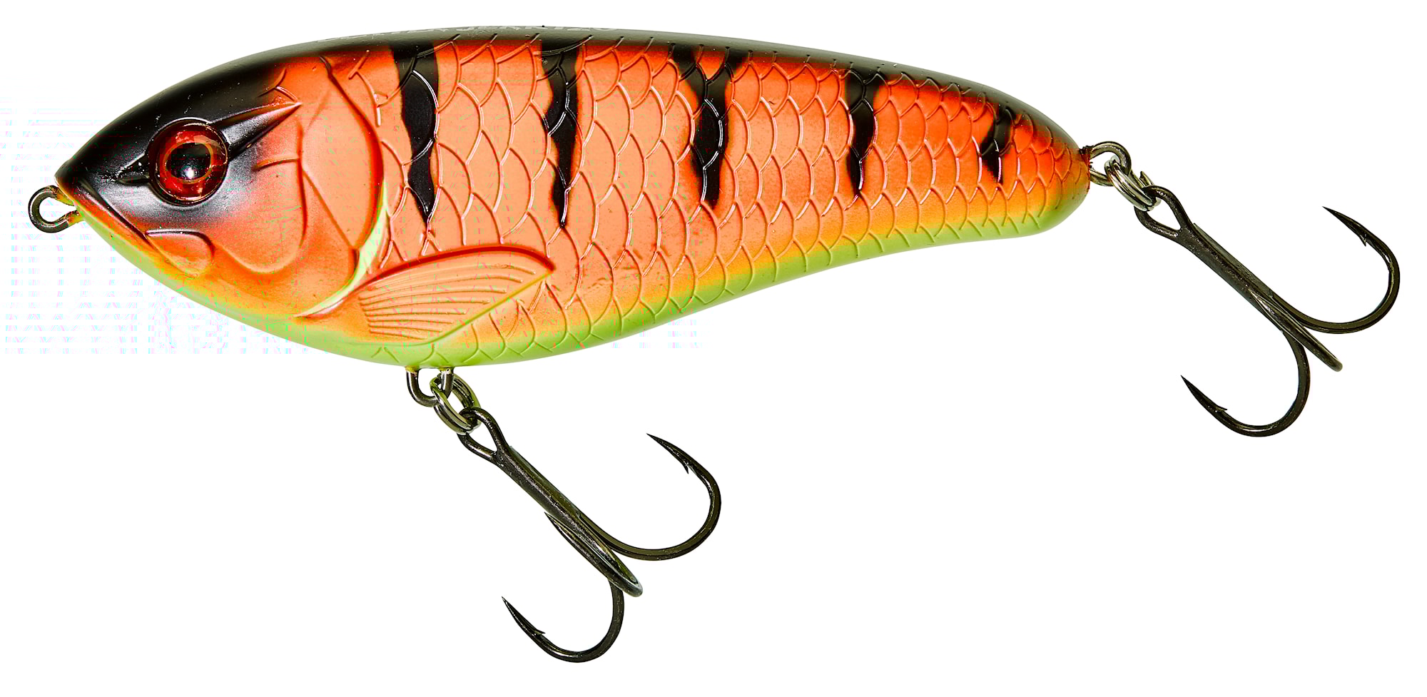 Illex Dexter Jerk 12 cm Mat Orange Tiger
