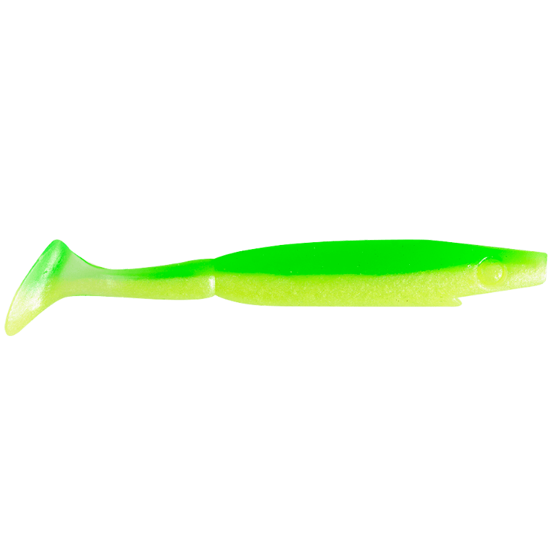 REA/Black Friday Piglet Shad 8,5 cm Limetreuse 8-pack