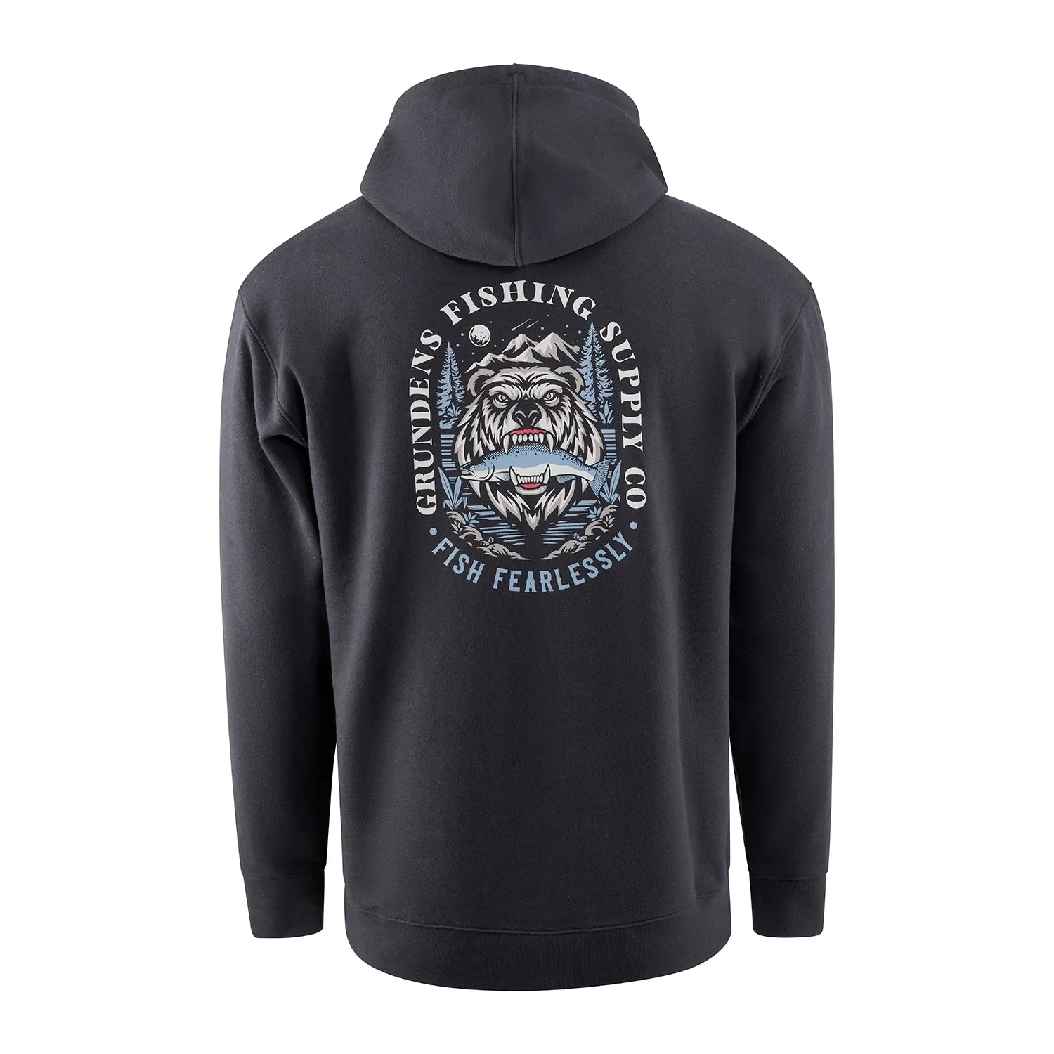Grundens Bear Essentials Hoodie Svart