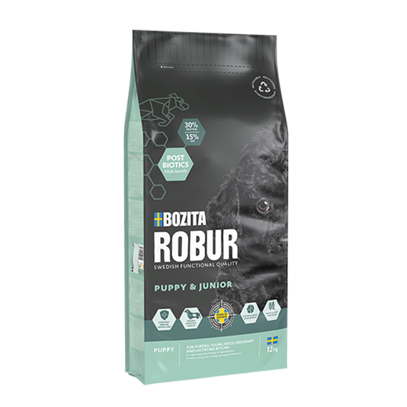 Bozita Robur Puppy & Junior 12kg