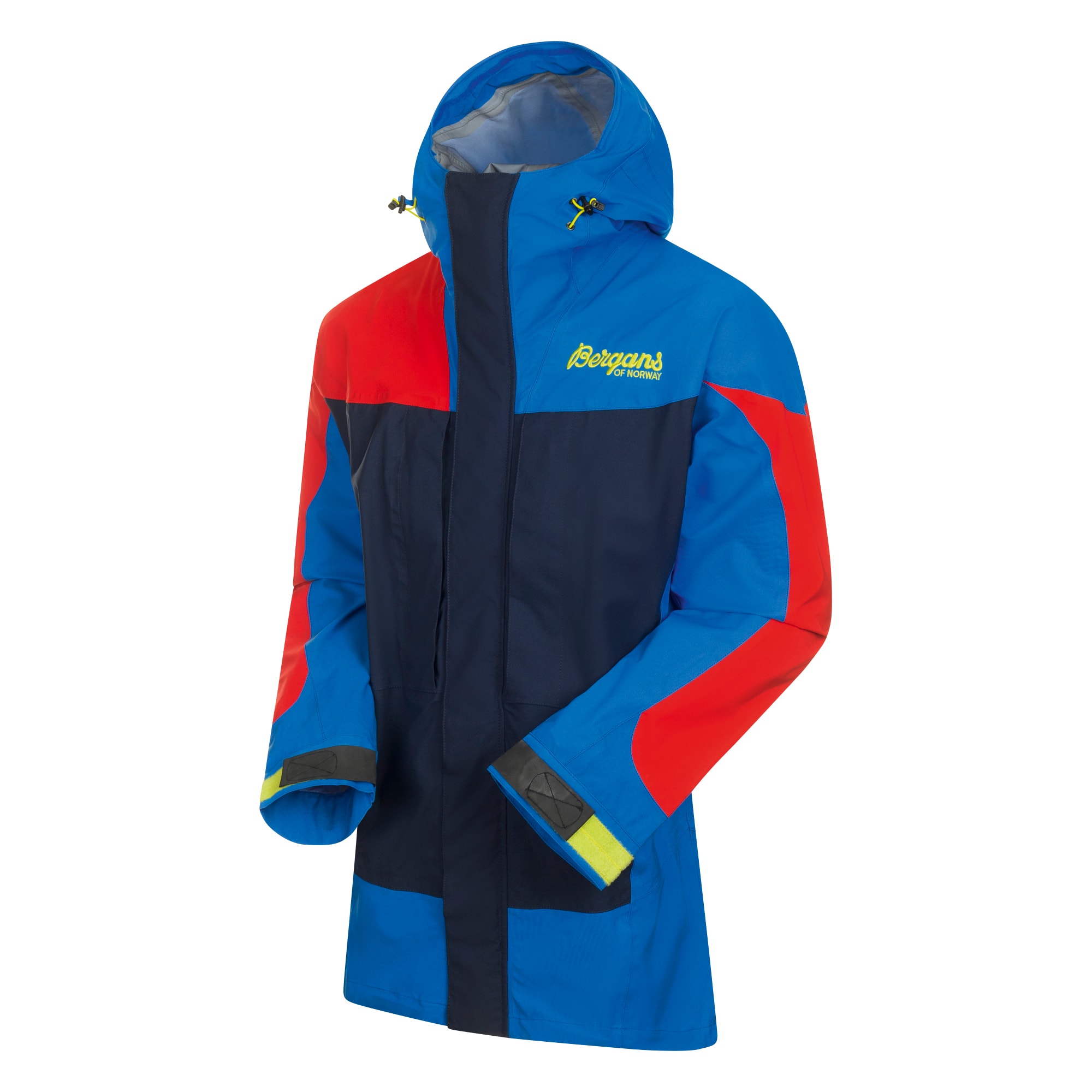 Bergans Arctic Expedition Jacka Unisex Navy Blue/Royal Blue/Bright Red