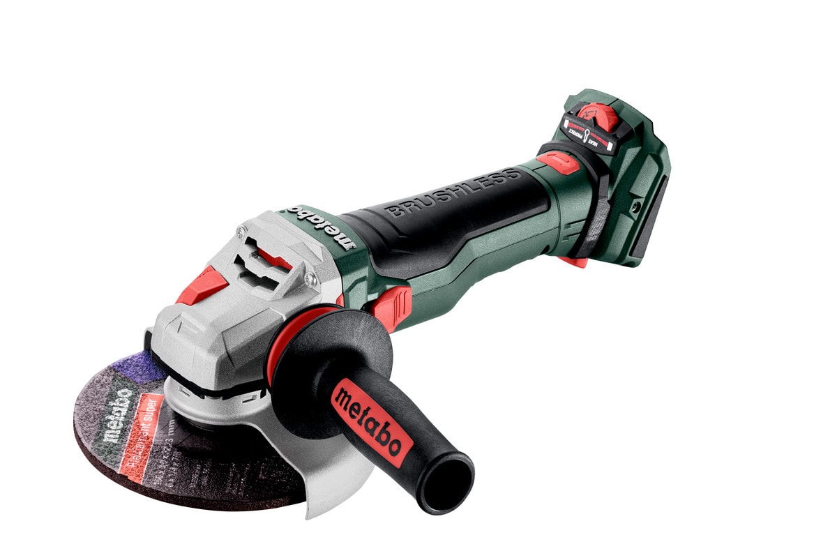 Metabo Vinkelslip WVB 18 LTX BL 15-150 Quick utan batteri och laddare