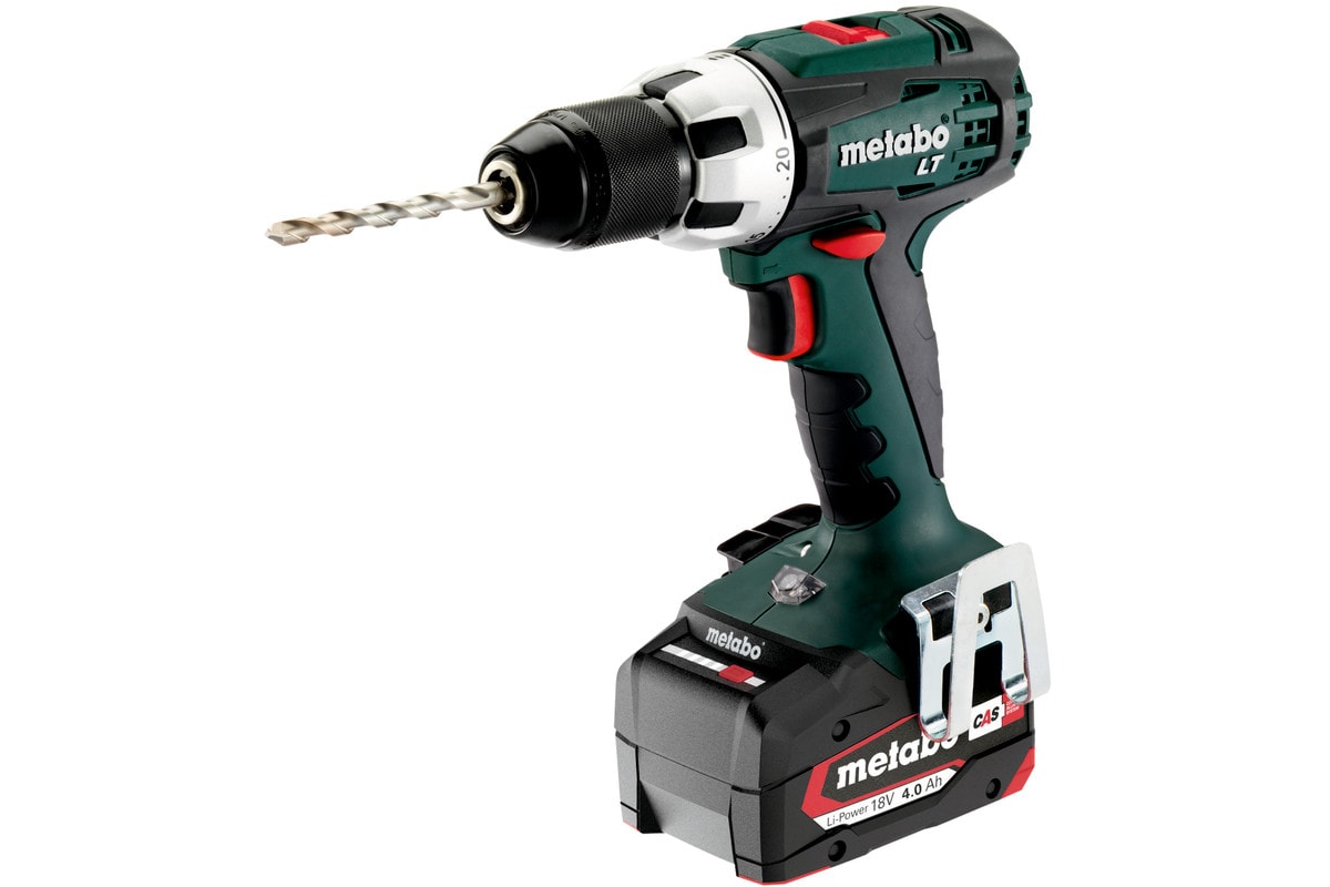 Metabo Skruvdragare BS 18 LT  med 2x4Ah batterier & laddare
