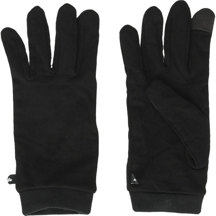 Zanier Merino Liner Touch -käsineet, mustat