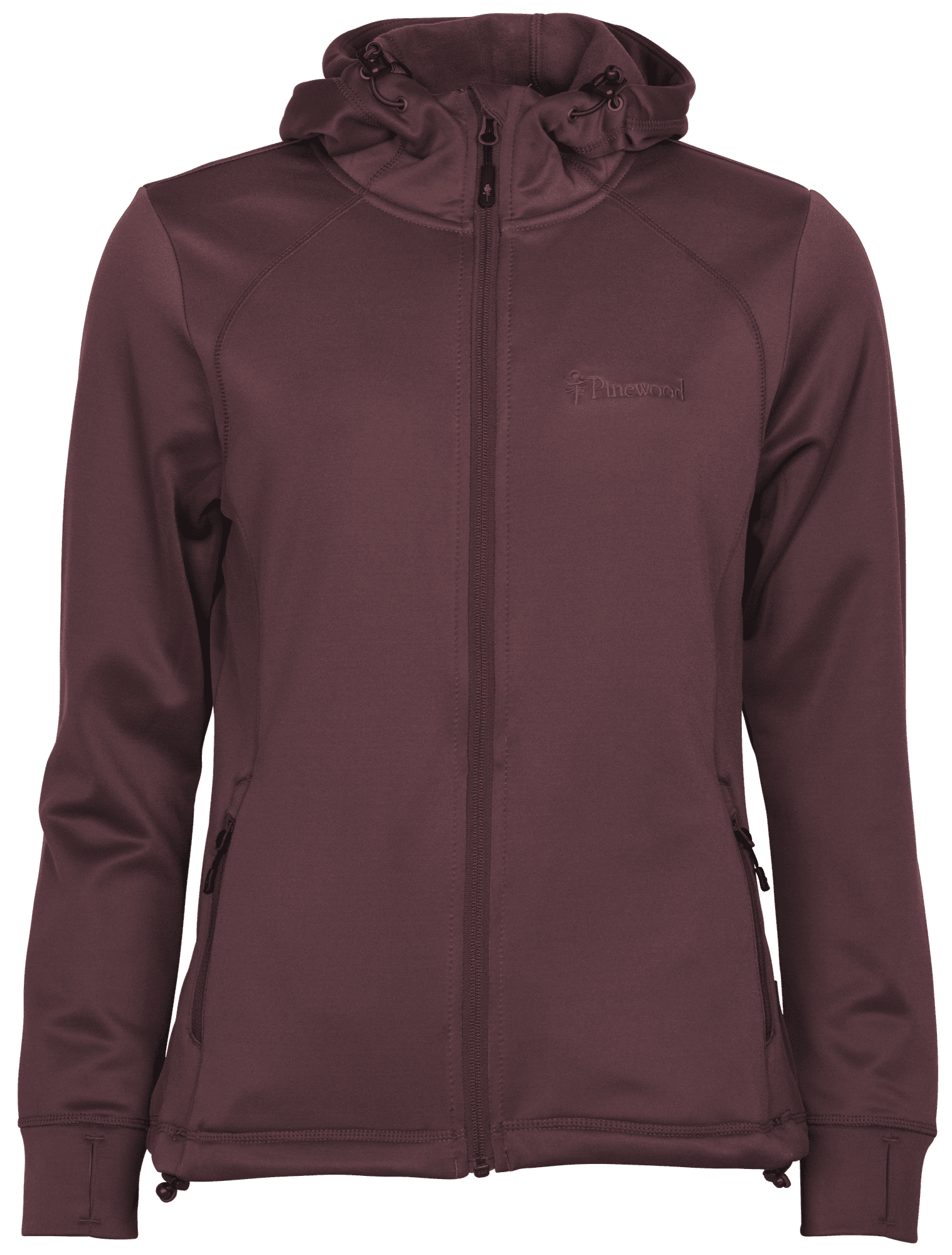 Pinewood Finnveden Hoodie Dam Earth Plum