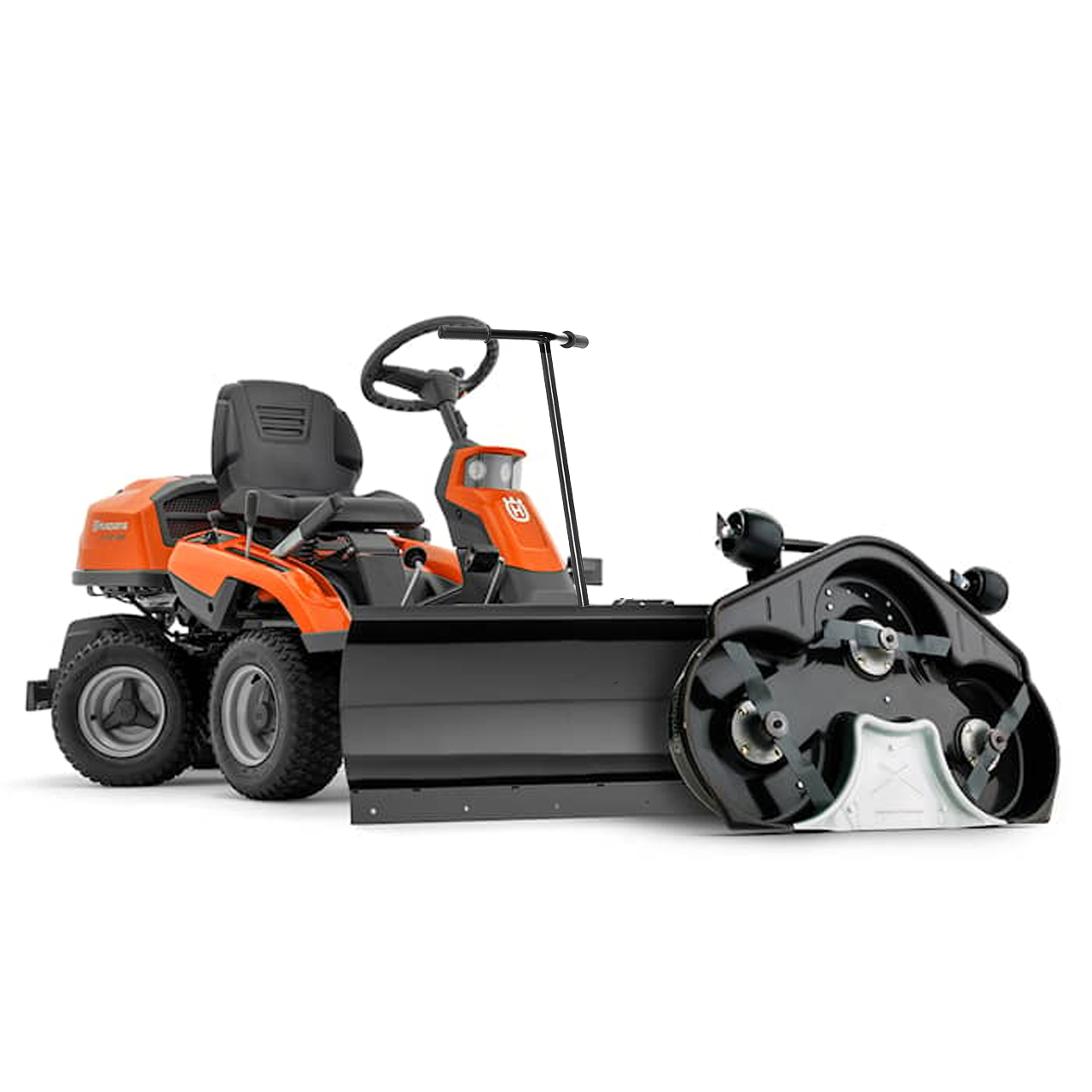 Åkgräsklippare med plog Husqvarna Åkgräsklippare Rider 216 AWD Paket