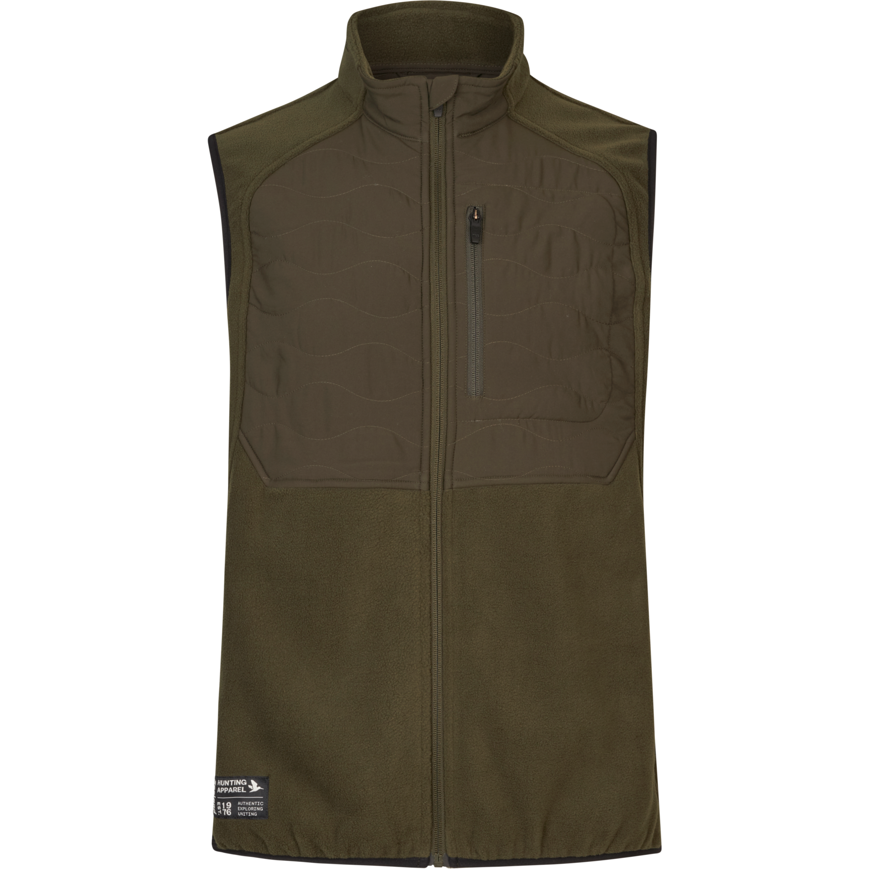 Seeland Gale Fleeceväst Herr Pine green,M