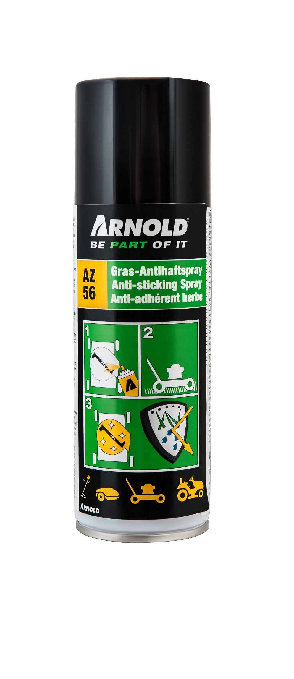 Antistick spray för gräsklippare & snöslungor