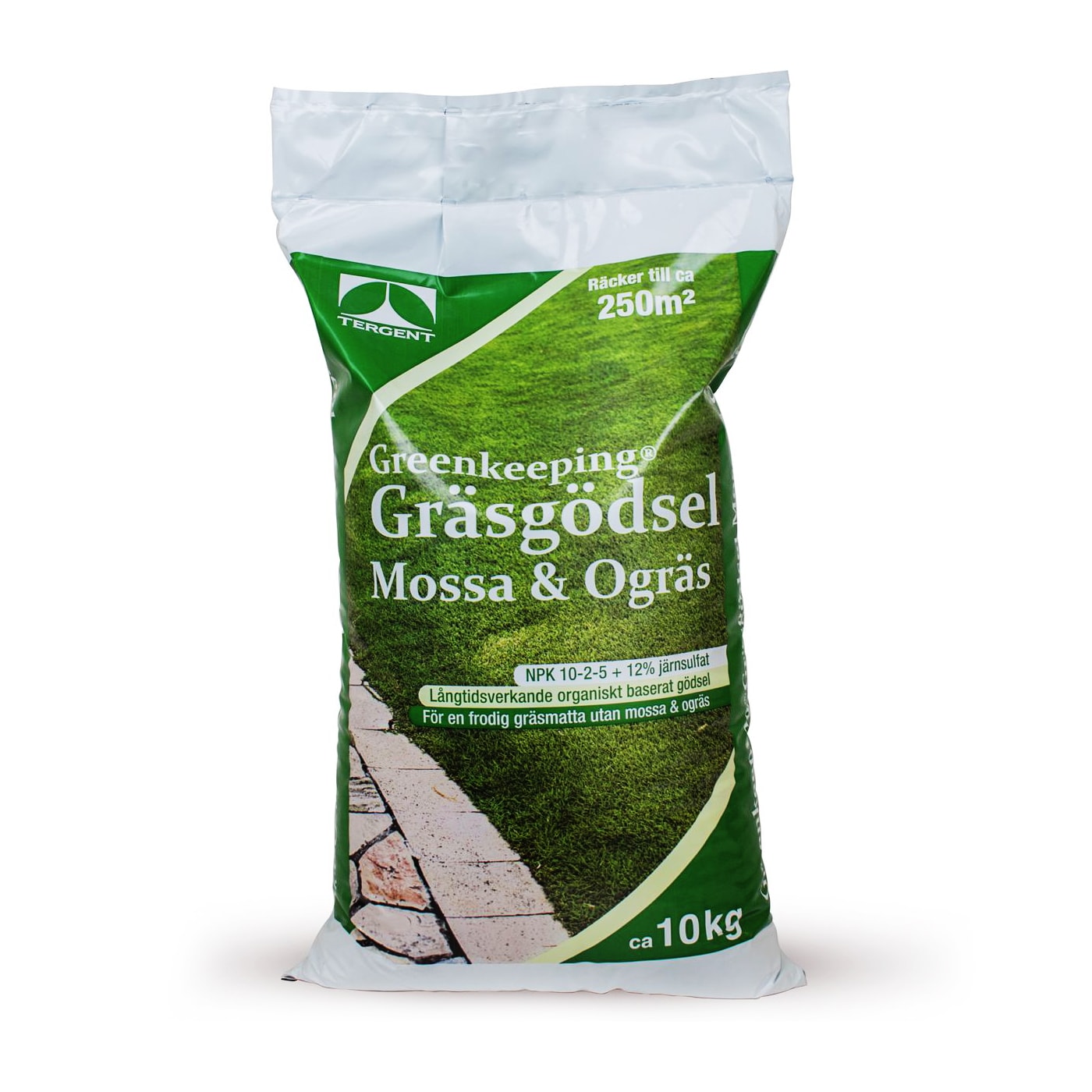 Gräsgödsel Mossa Och Ogräs Greenkeeping Tergent 10kg