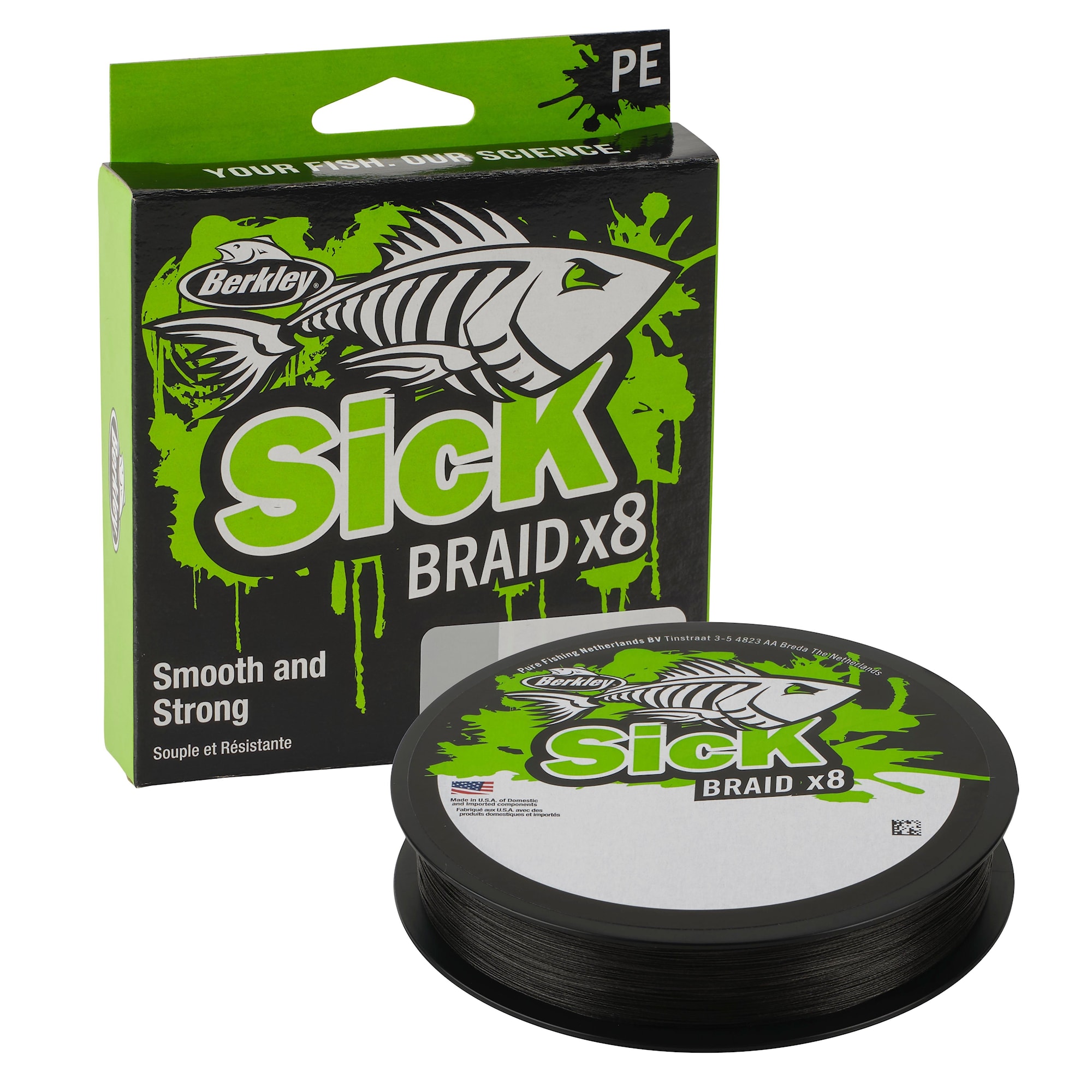 Berkley BSKBFS30-BL BK SICK BRD BLACK 0.19 150M -