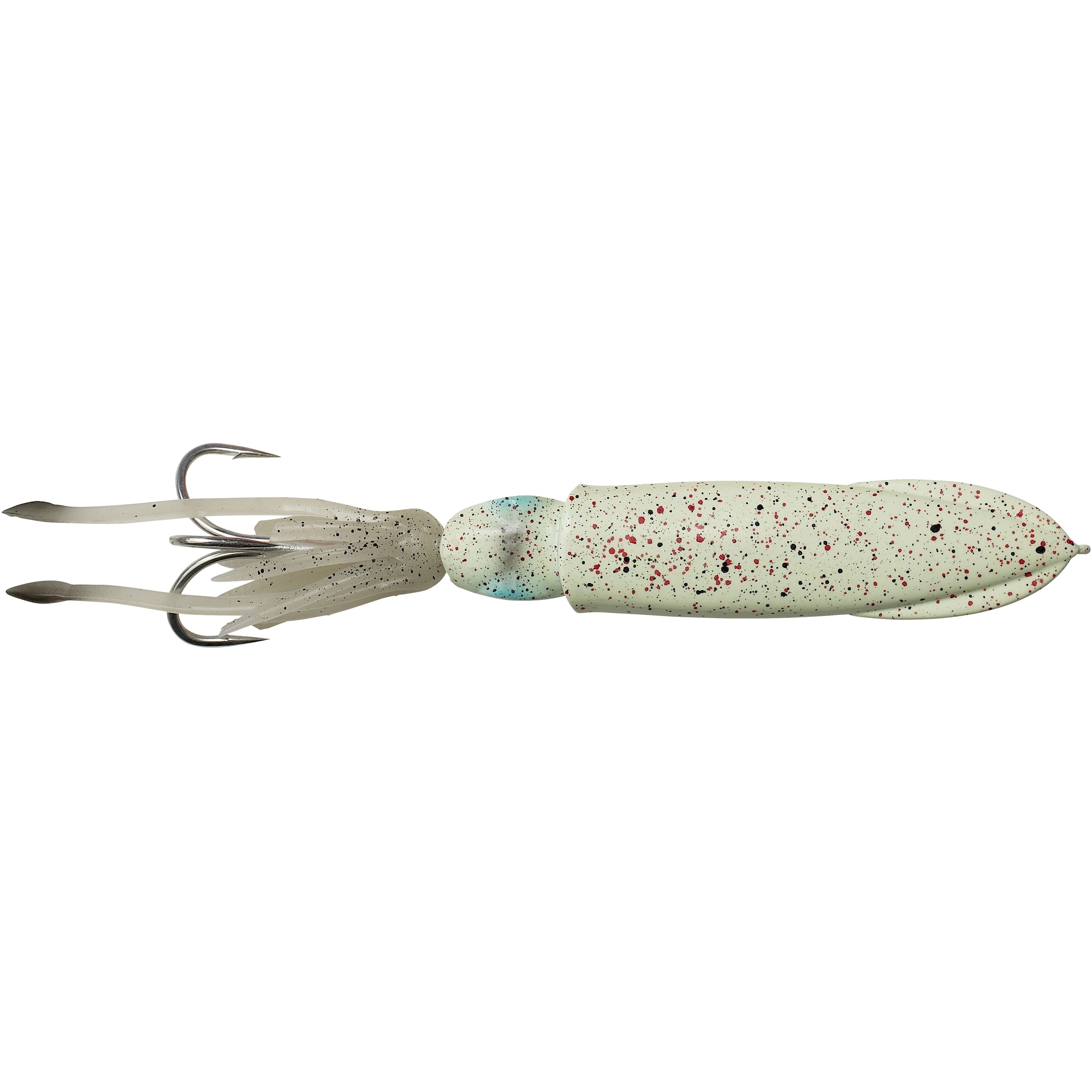 SG 3D Swim Squid Jig 400 g Green Eye Glow