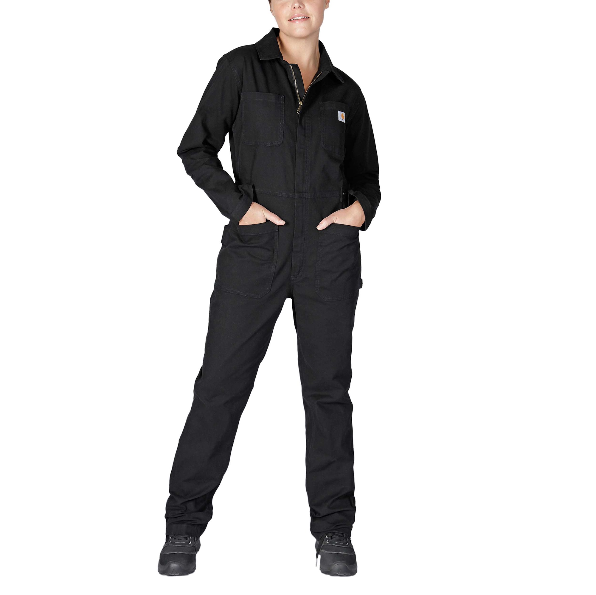 Carhartt Rugged Flex Overall Dam Black - Damkläder - Hylte