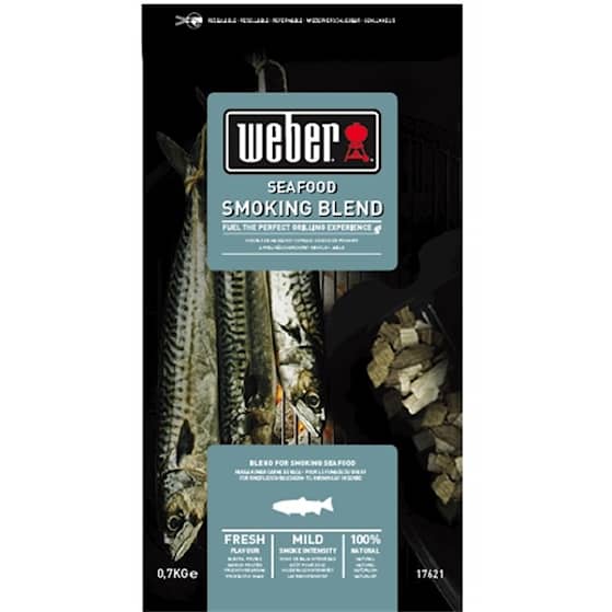 Weber røgflisblanding til fisk og skaldyr 0,7 kg