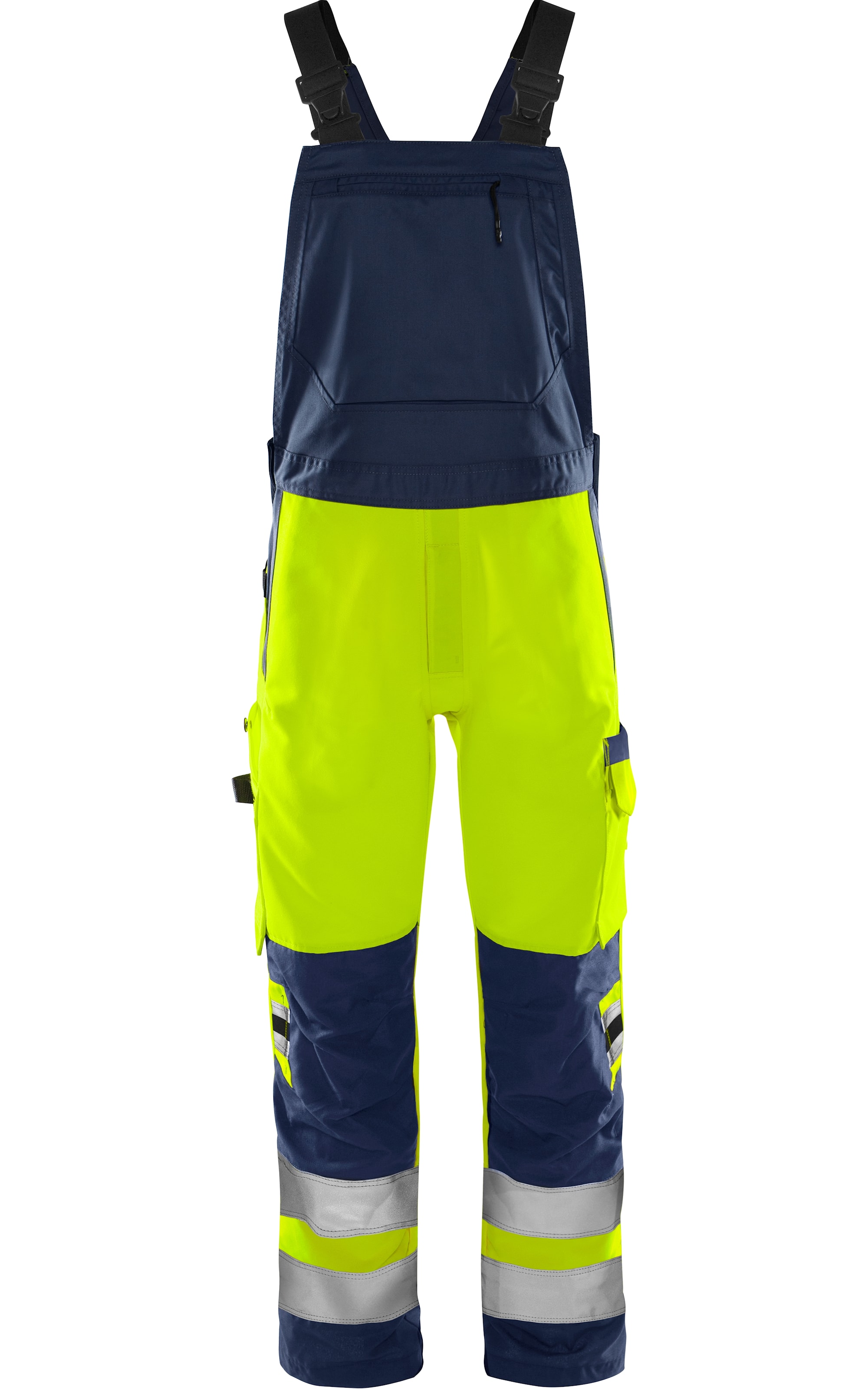 Fristads Green Hängslebyxa Varsel Kl 2 1030 GPLU