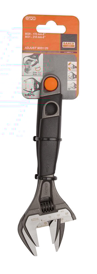 Bahco Skiftnyckel i sats ADJUST 9031/29 ERGO 2 delar 9031, 9029